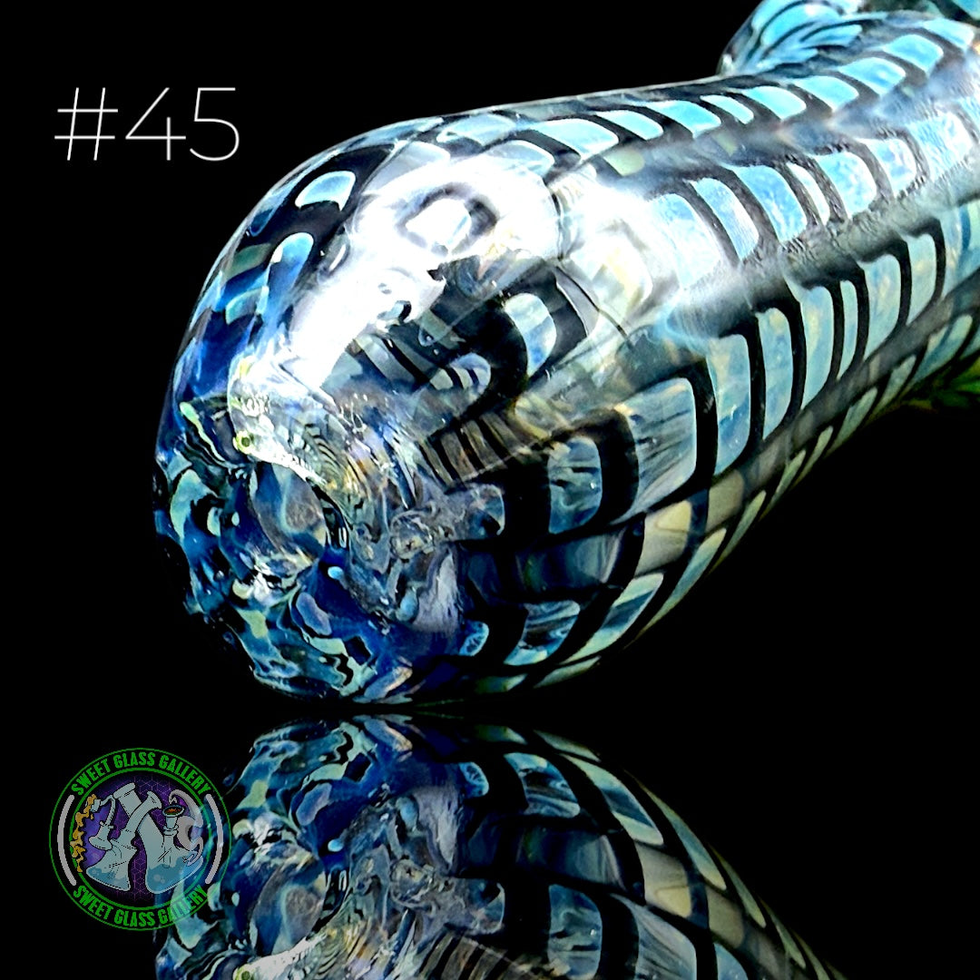 Daniel's Glass Art - Dry Pipe #45 - Wrap & Rake