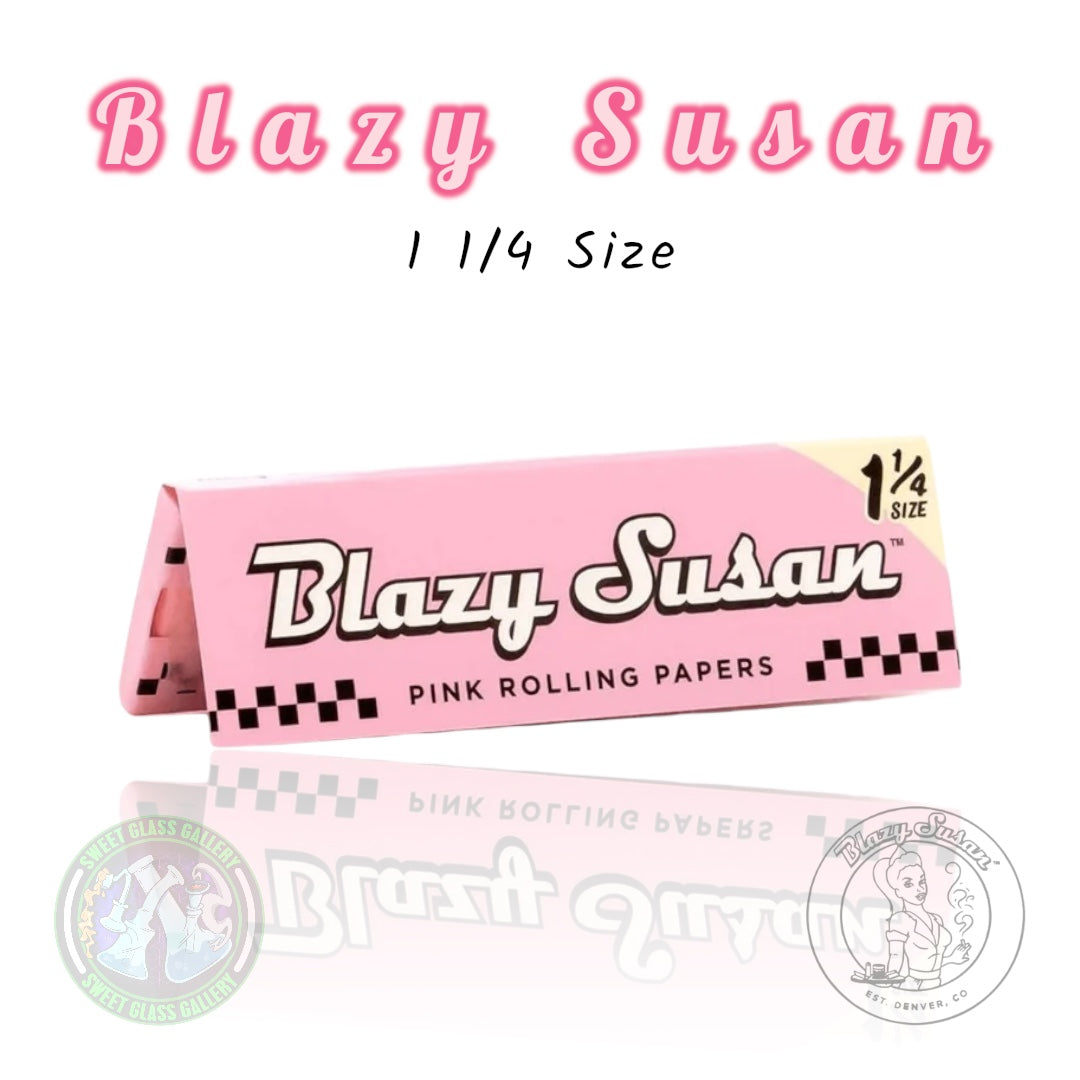 Blazy Susan - Pink 1 1/4 Size Papers