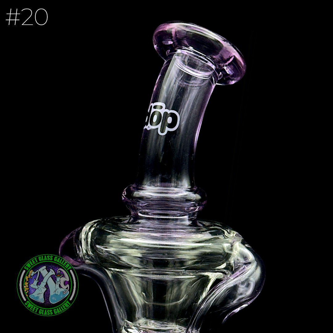 Dōp Glass - Puffco Attachment - Minicycler Purple #20