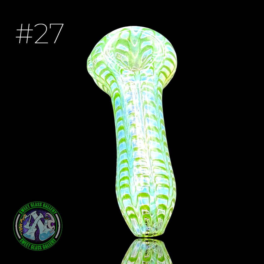 Daniel's Glass Art - Dry Pipe #27 - Wrap & Rake