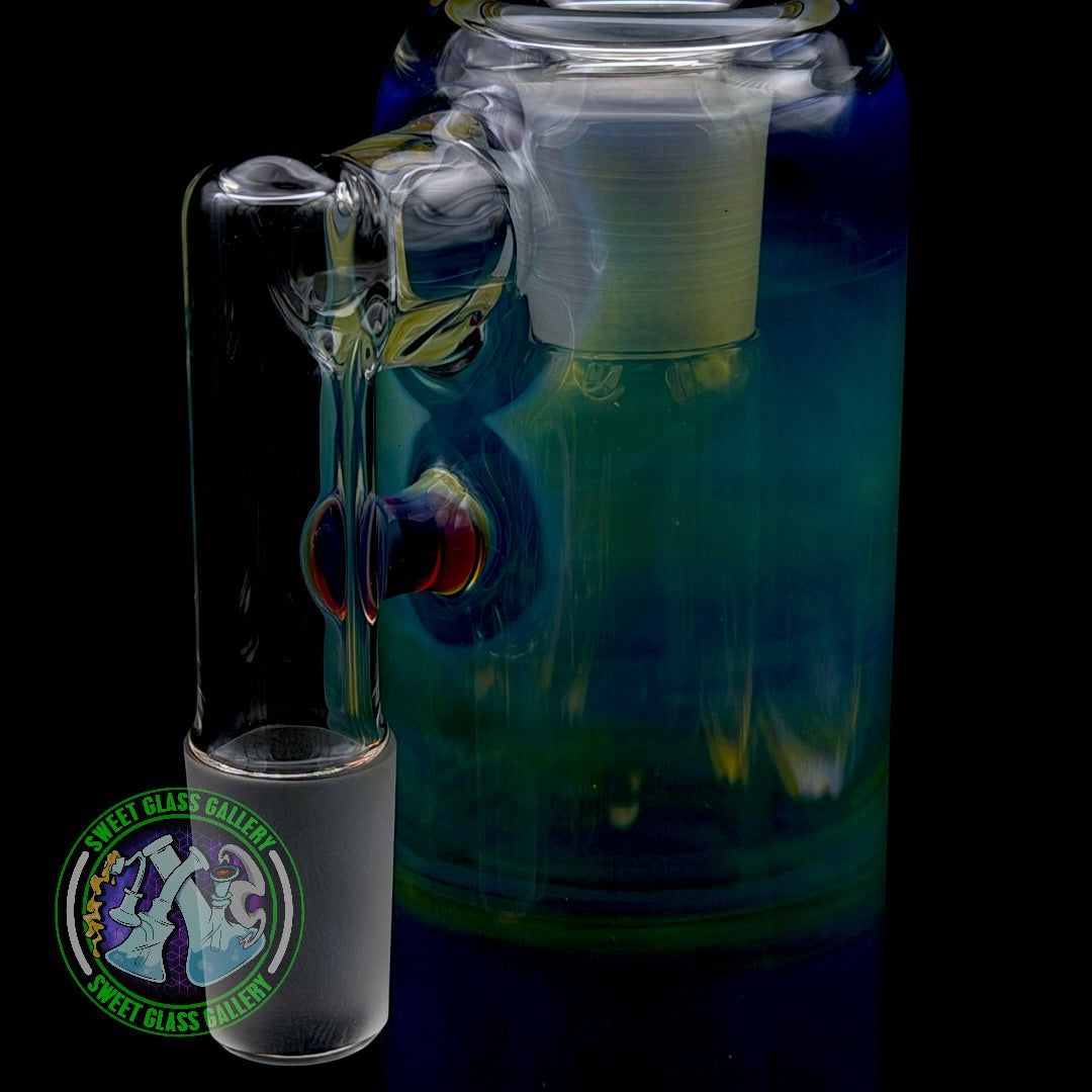 Fluid Glass - Ash Catcher #21 - 18mm Amber Purple