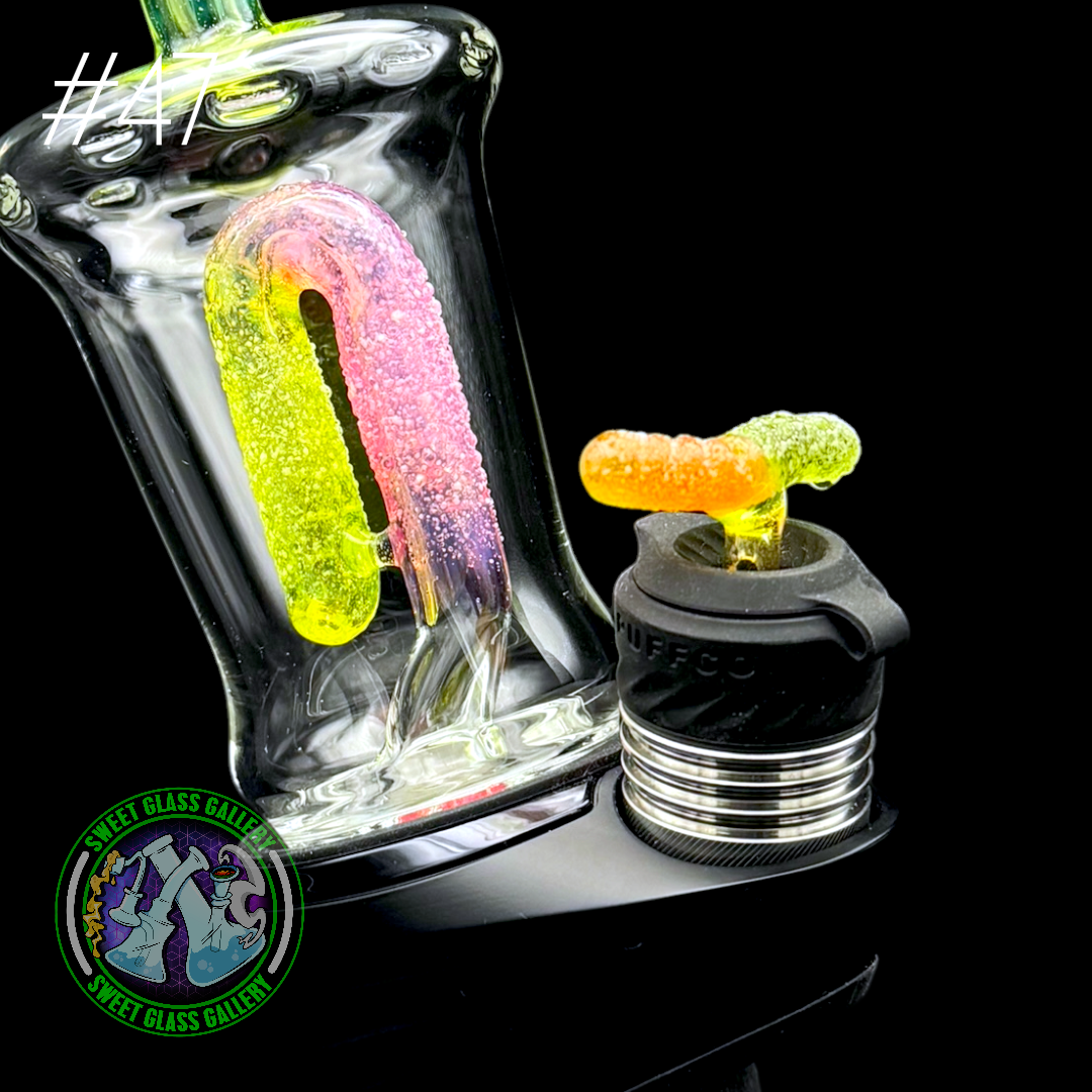Emperial Glass - Joystick #47 - Puffco Peak Pro 3DXL - Sour Worm