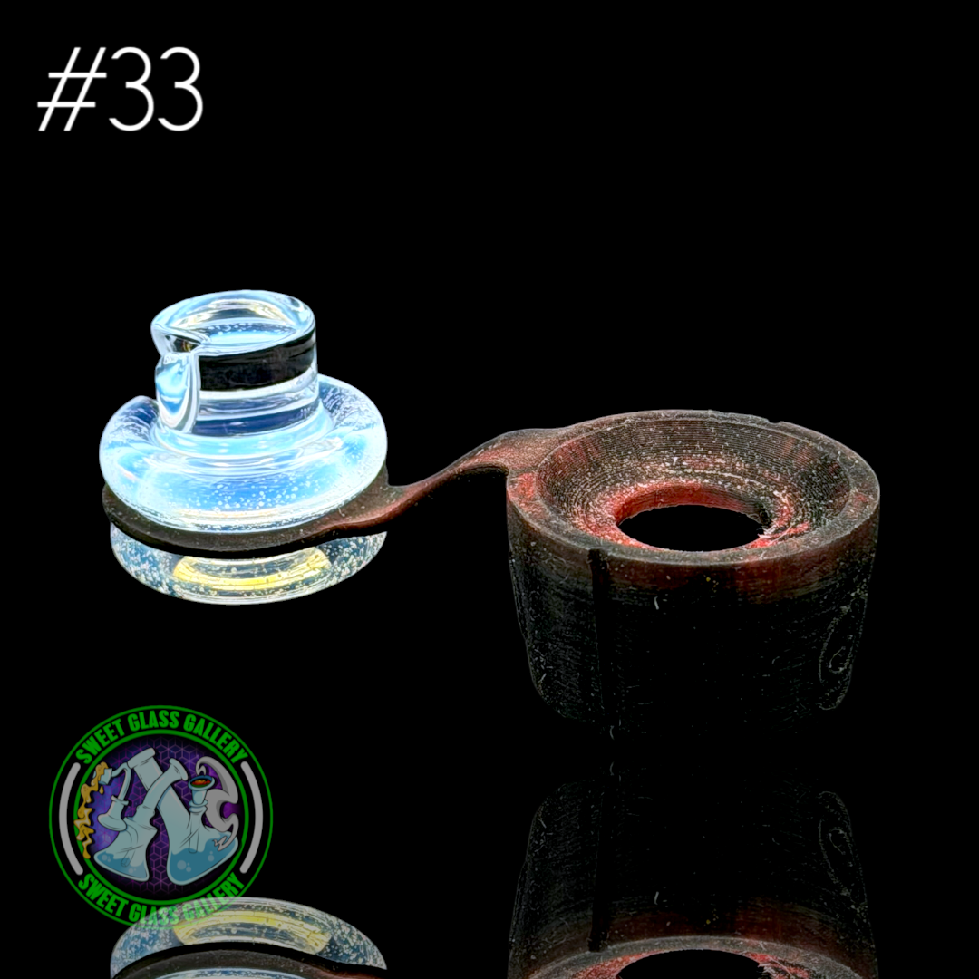One Trick Pony - Rockulus Tether #33 - Puffco Peak Pro 3DXL - Black/Red