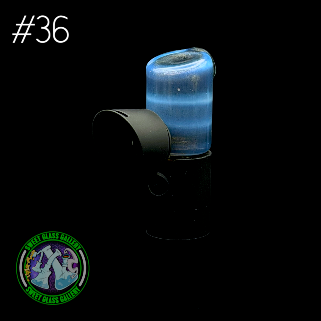 Kizmit Glass - Puffco Pivot Top #36 - Opal Jackpot