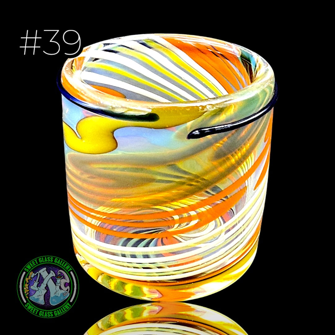 Ben’s Glass Art - Baller Jar #39 - Inside Out Tech