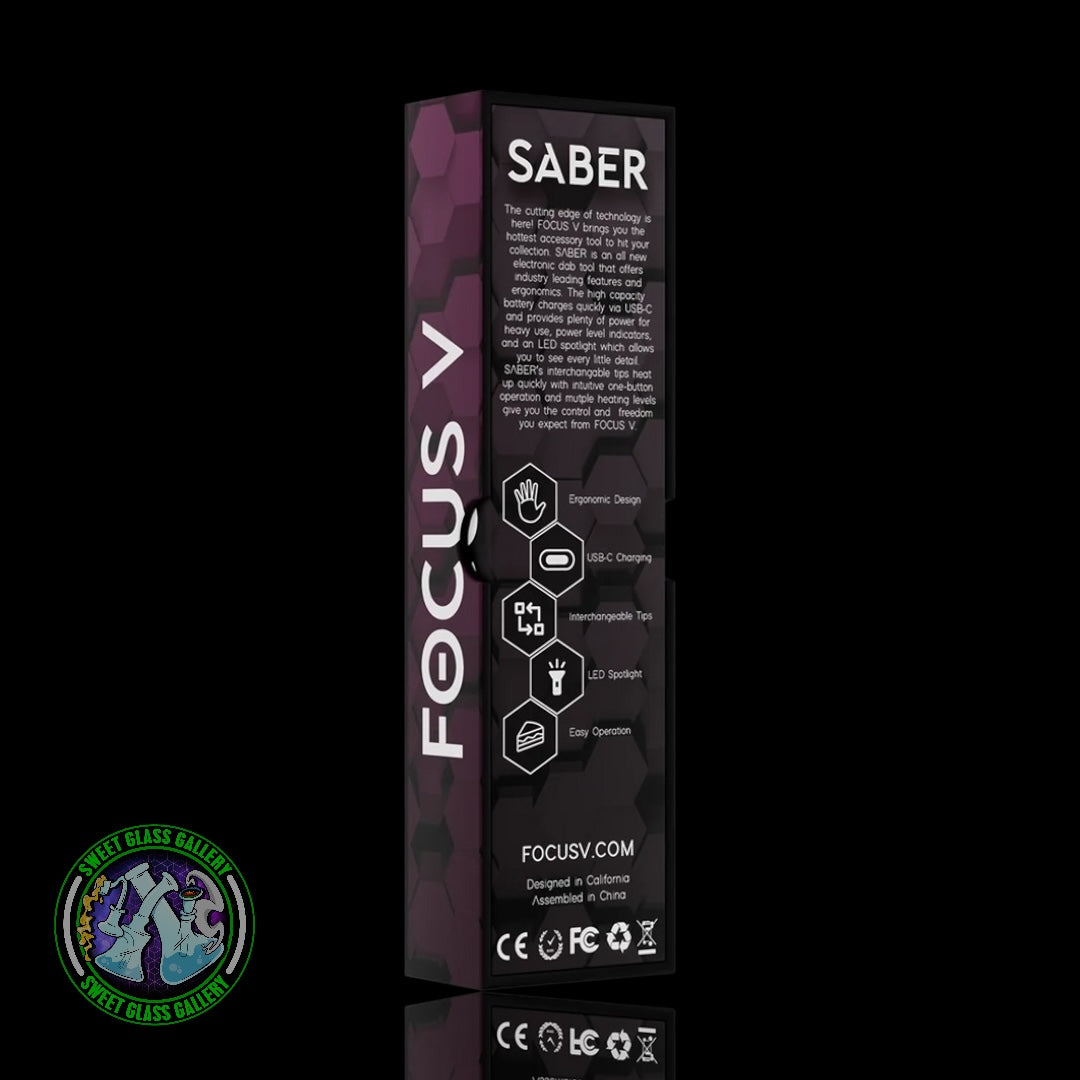 Focus V - Saber Electric Dab Tool - Bubblegum