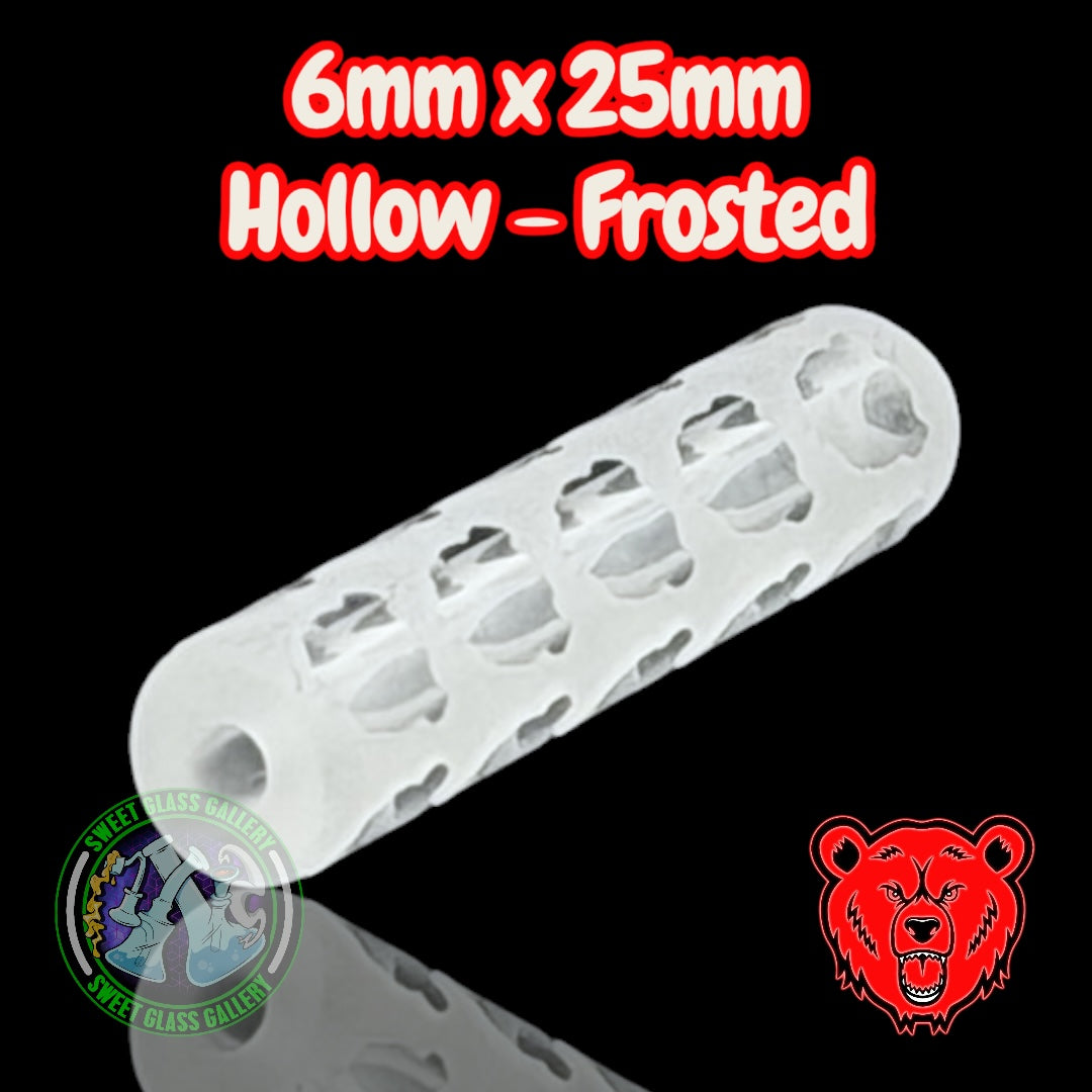 Bear Quartz - Pillar #3 - 6mm x 25mm Frosted