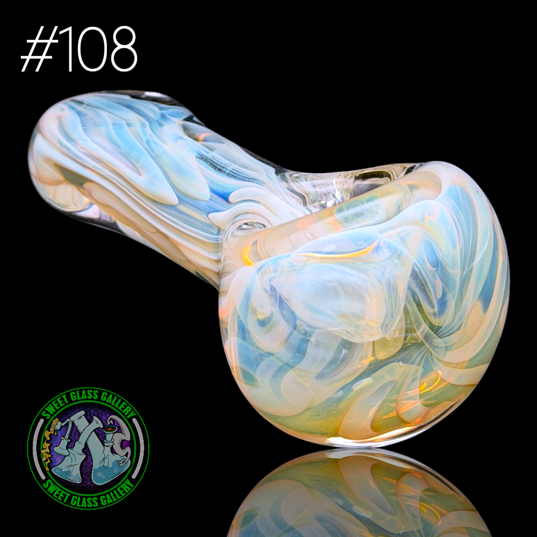 Daniel's Glass Art - Dry Pipe #108