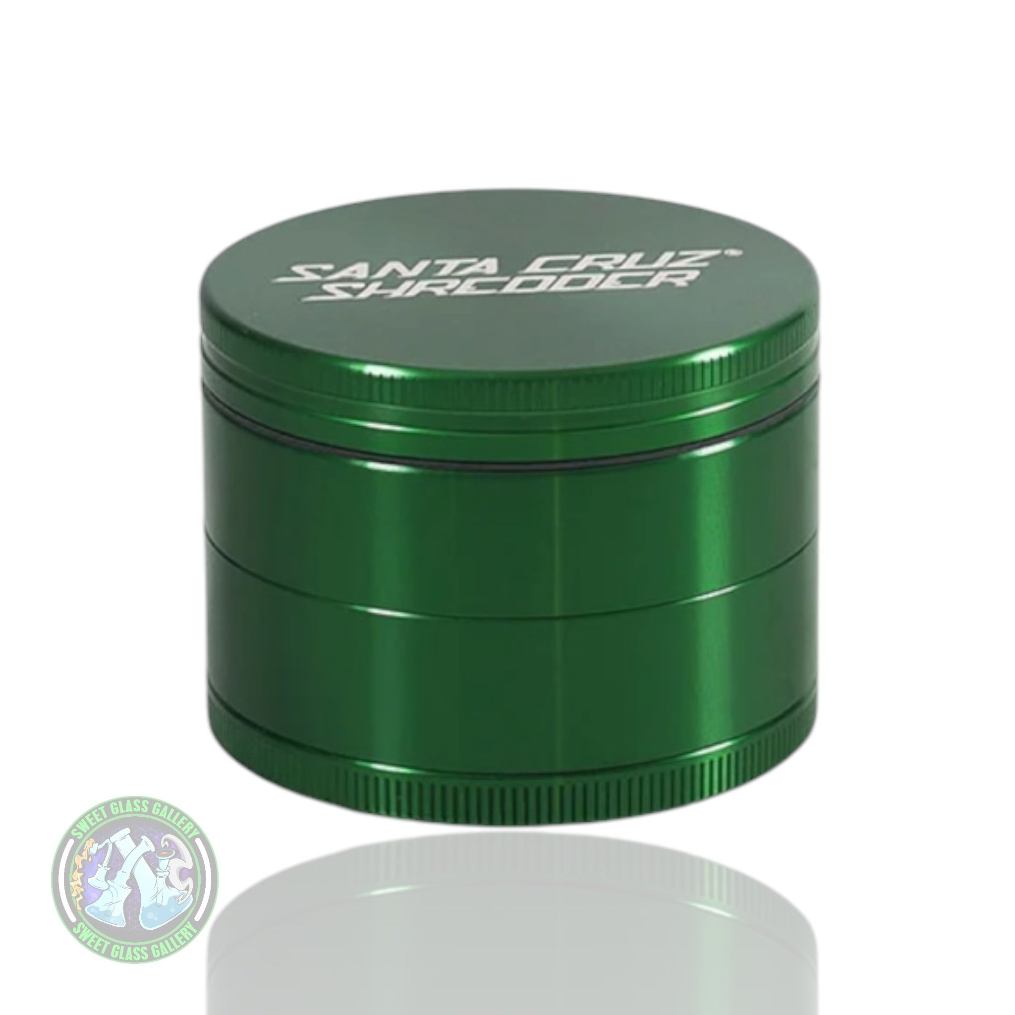 Santa Cruz Shredder - Large 4pc Grinder - Green