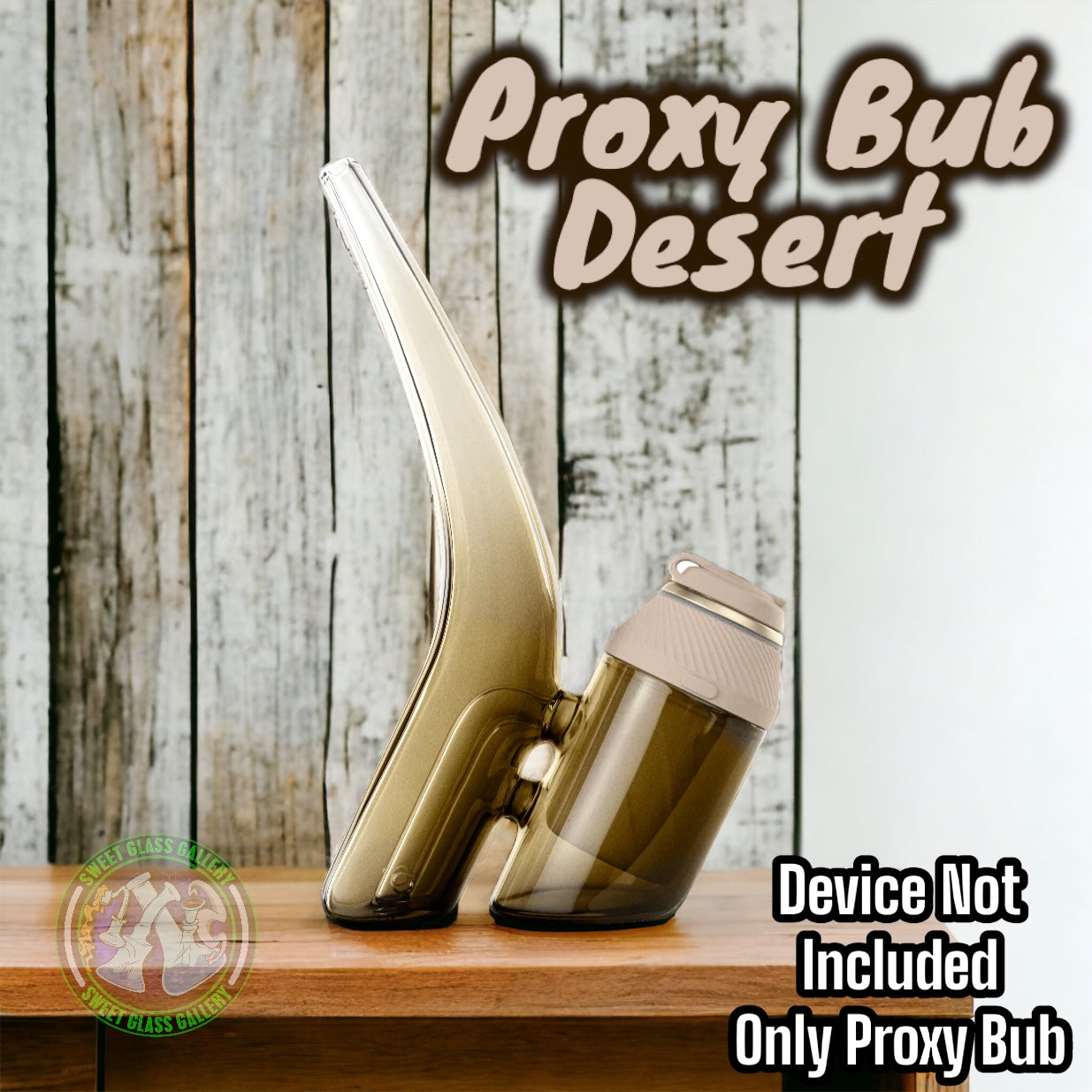 Puffco - Proxy Bub (Desert) Bubbler Attachment