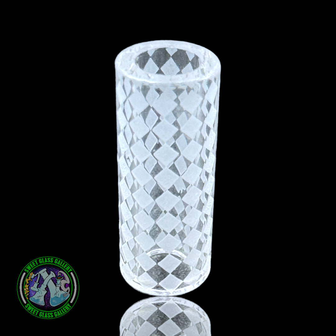 Victory Glassworks - Checkerboard Hollow Pillar (5x8x20mm)