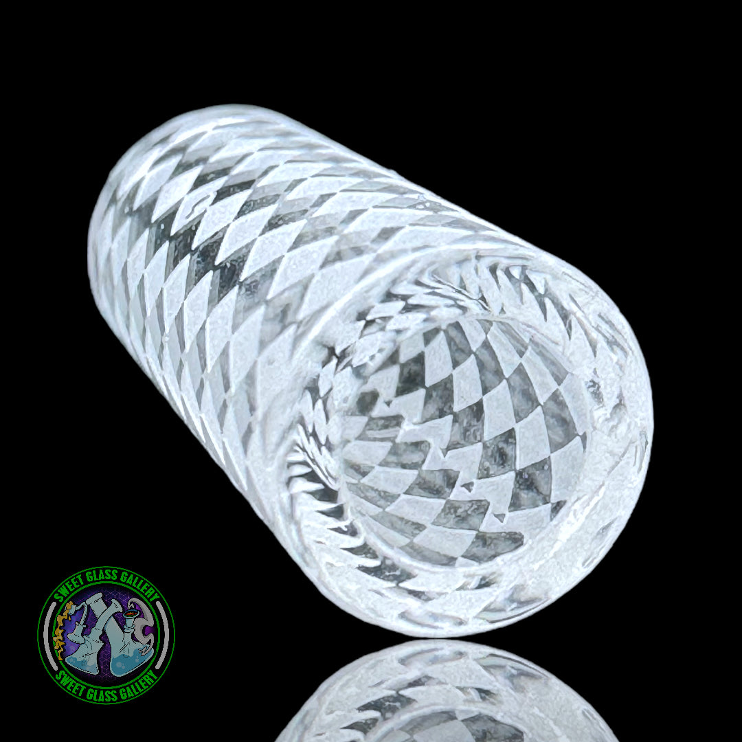 Victory Glassworks - Checkerboard Hollow Pillar (5x8x20mm)