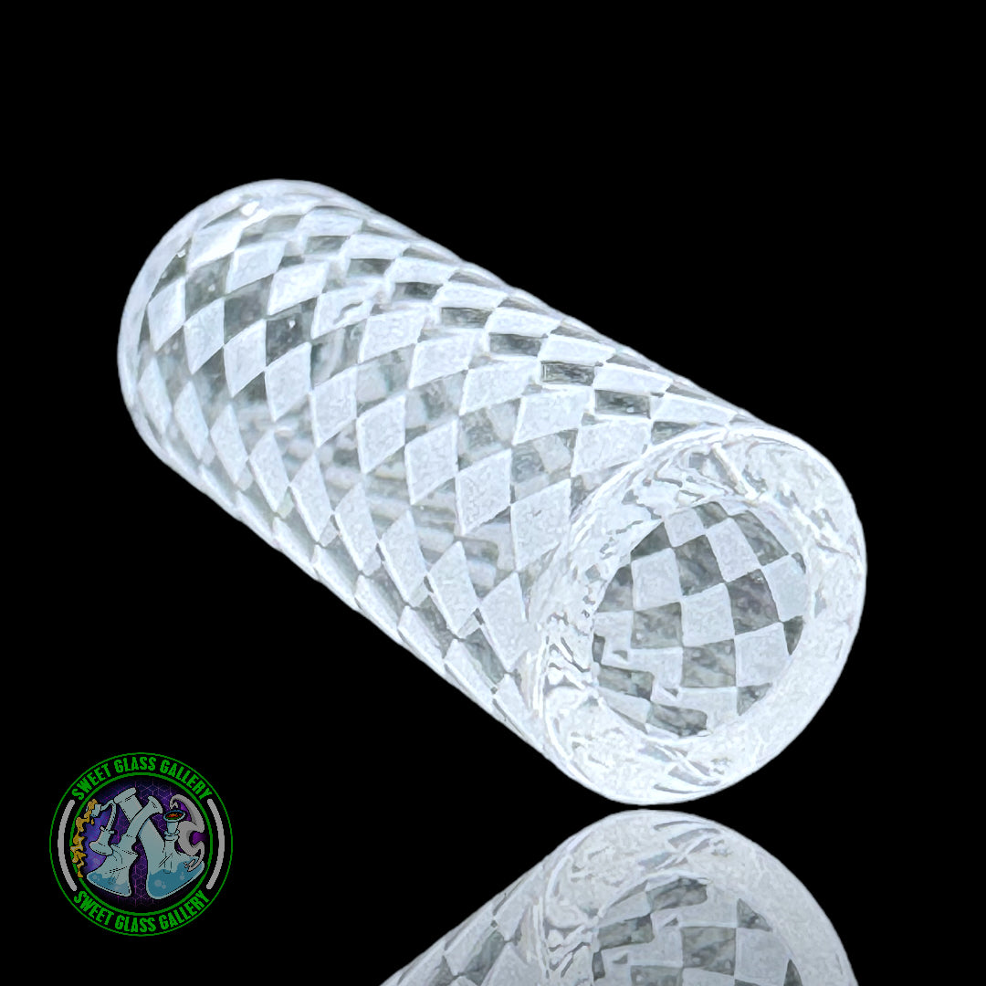 Victory Glassworks - Checkerboard Hollow Pillar (5x8x20mm)