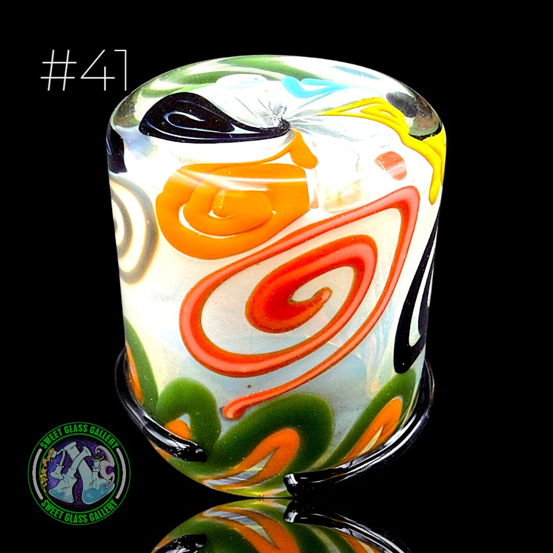 Ben’s Glass Art - Baller Jar #41 - Inside Out Tech