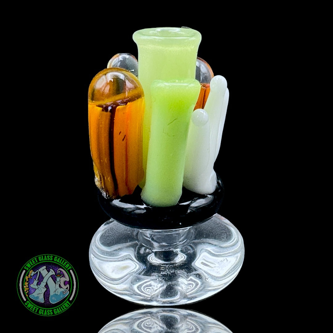 Empire Glassworks - Puffco Peak Carb Cap - Ocean Reef #4