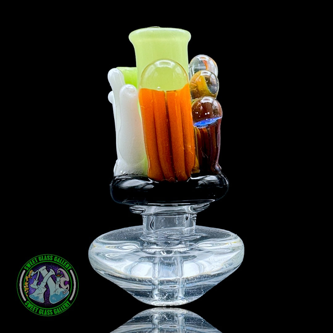 Empire Glassworks - Puffco Peak Carb Cap - Ocean Reef #4