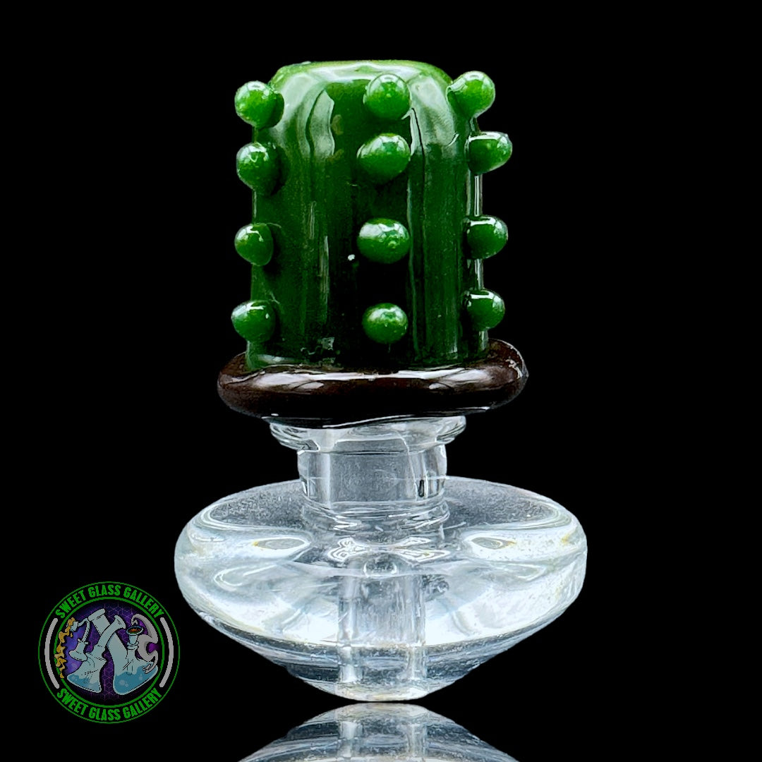 Empire Glassworks - Puffco Peak Carb Cap - Cactus #5