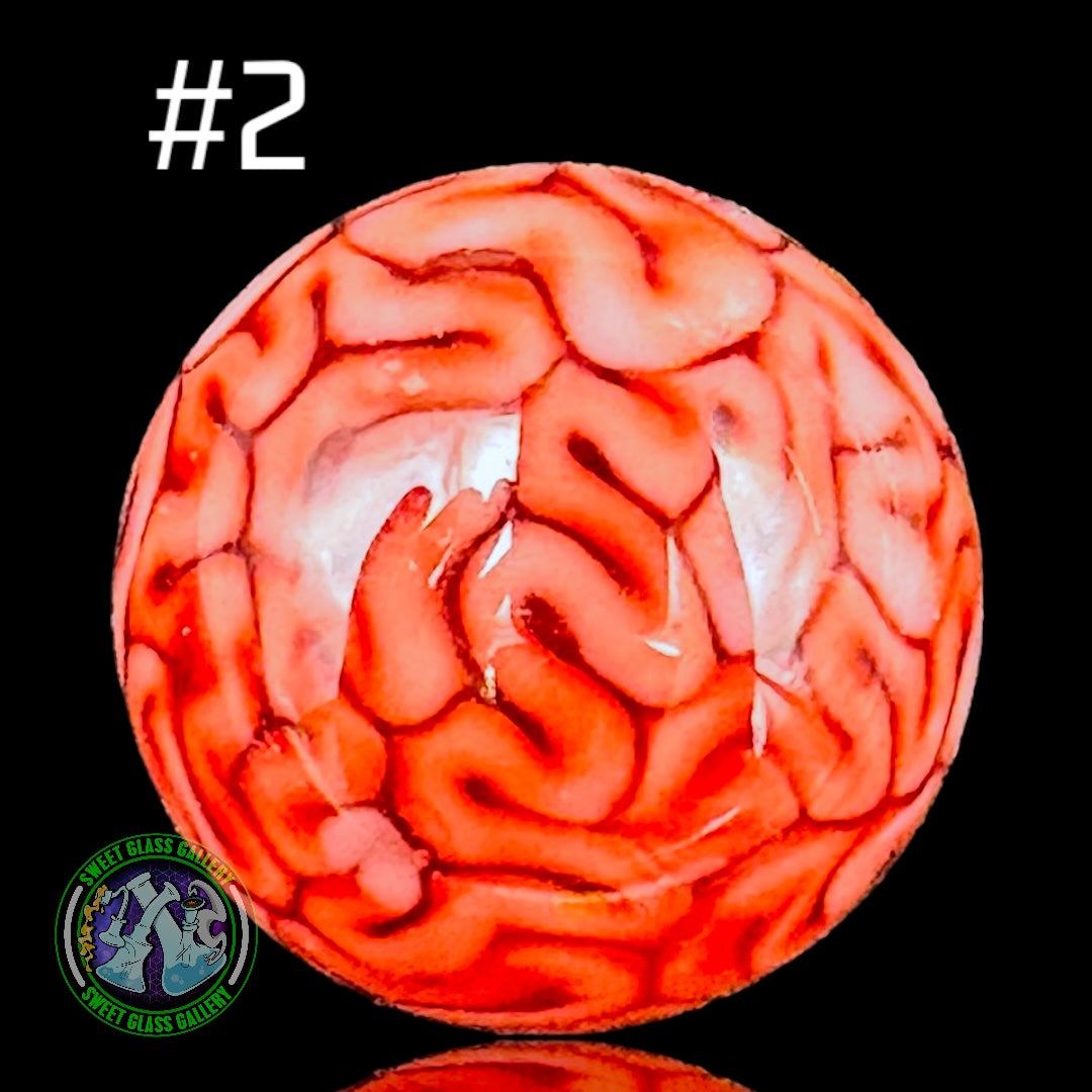 Algae - Brain Tech Marble - Red #2