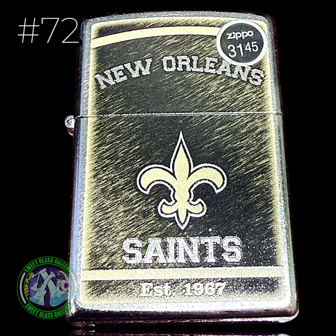 Zippo - Lighter #72 (New Orleans Saints)