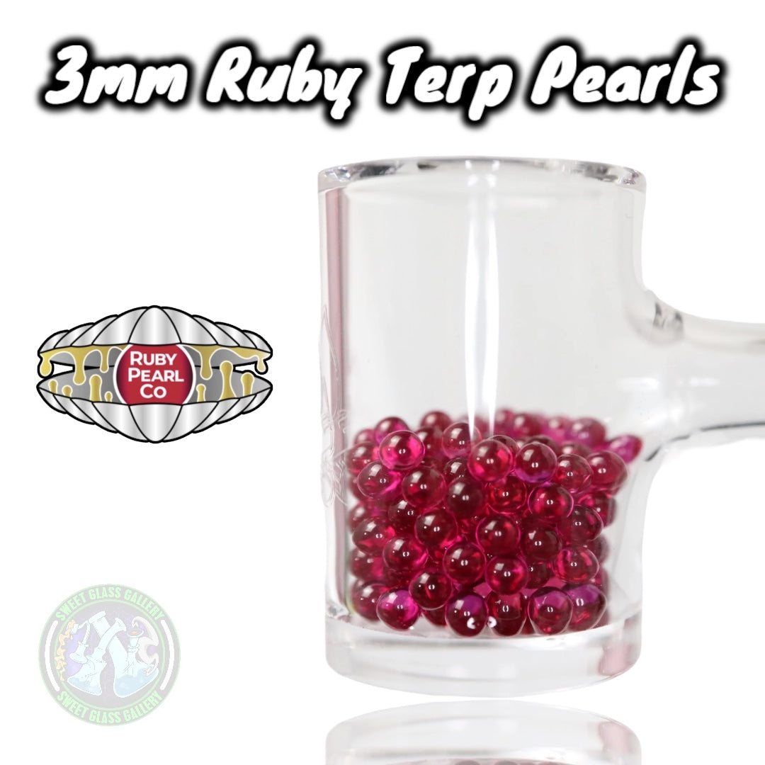 Ruby Pearl Co - Ruby Terp Pearls 3mm