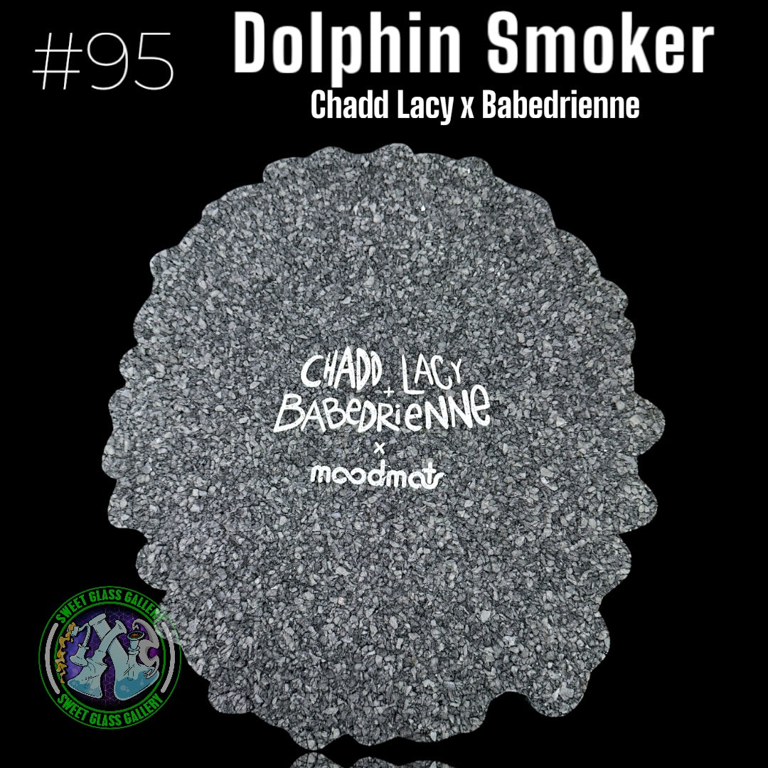 Moodmats - Dab Mat #95 - Dolphin Smoker By: Chadd Lacy x Babedrienne