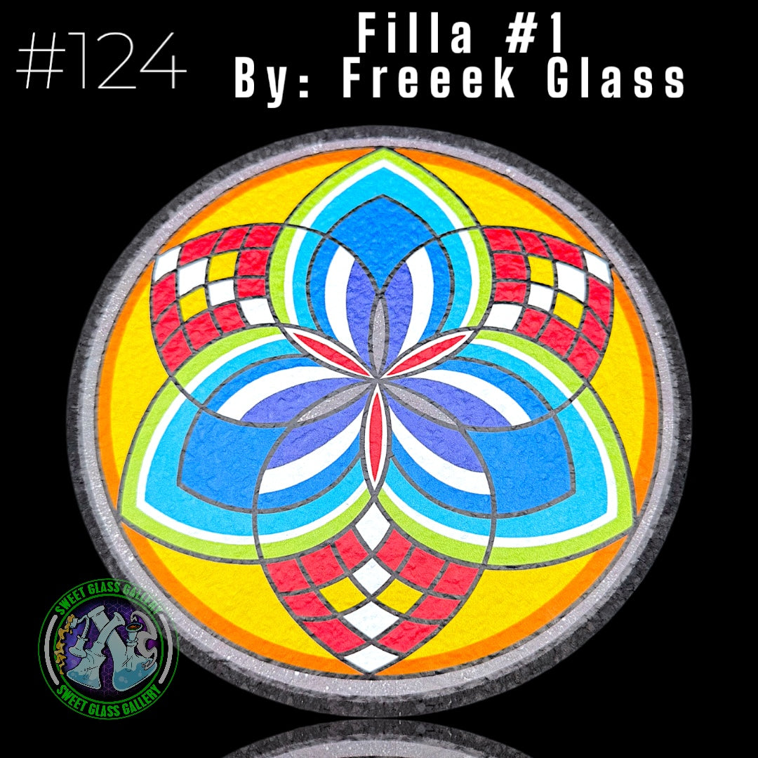 Moodmats - Dab Mat #124 - Filla #1 By: Freeek Glass