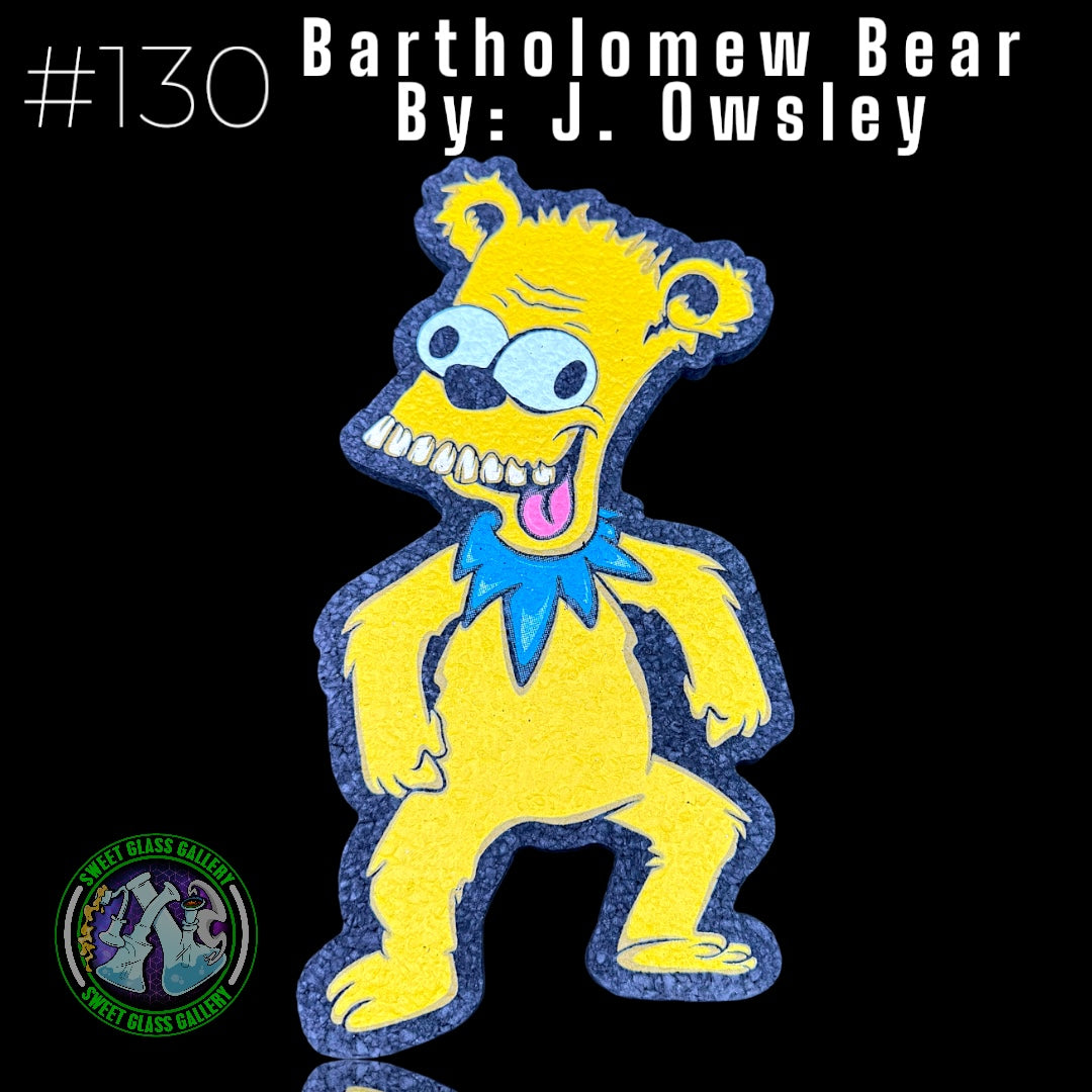 Moodmats - Dab Mat #130 - Bartholomew Bear By: J. Owsley
