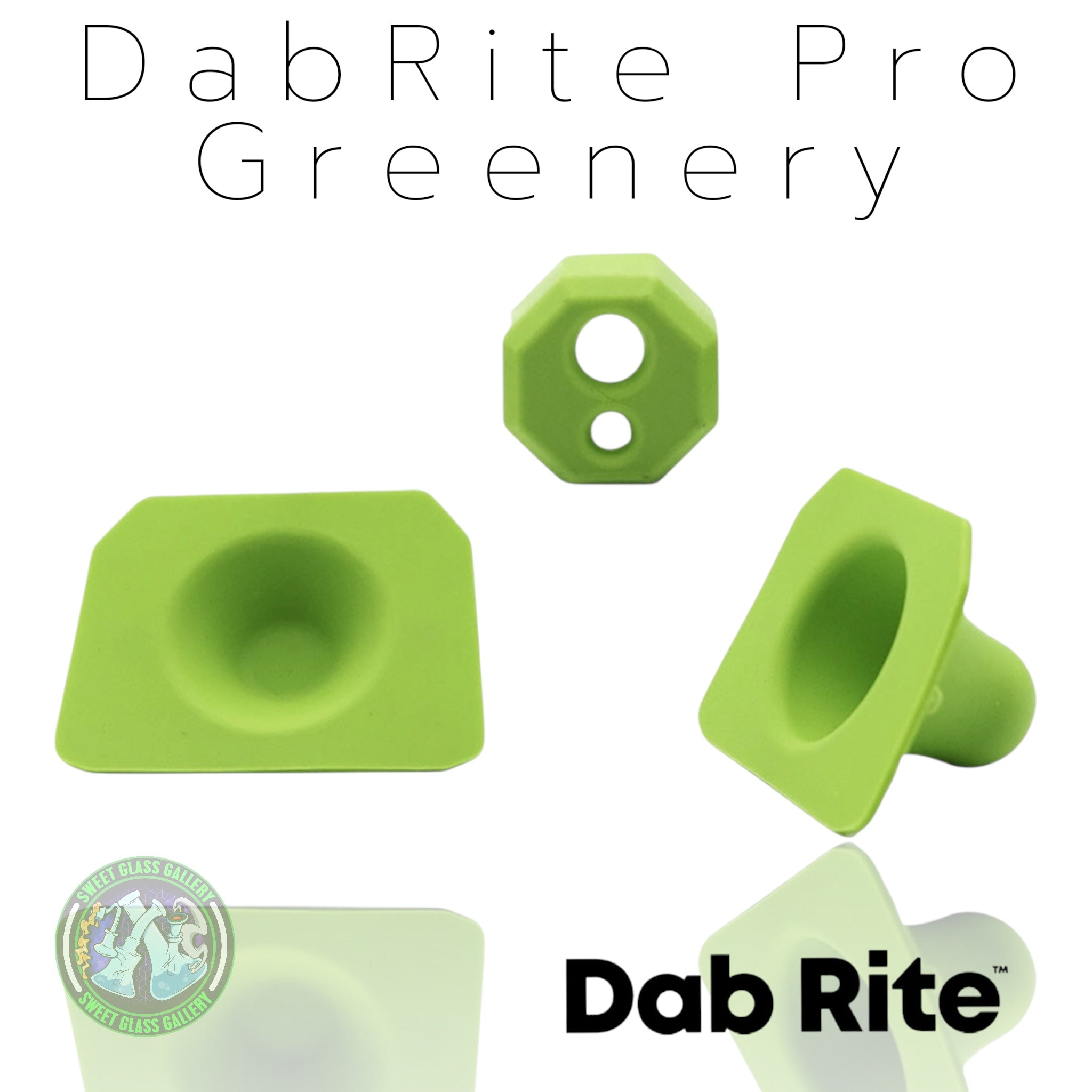 Dab Rite - Pro Silicone Set - Greenery