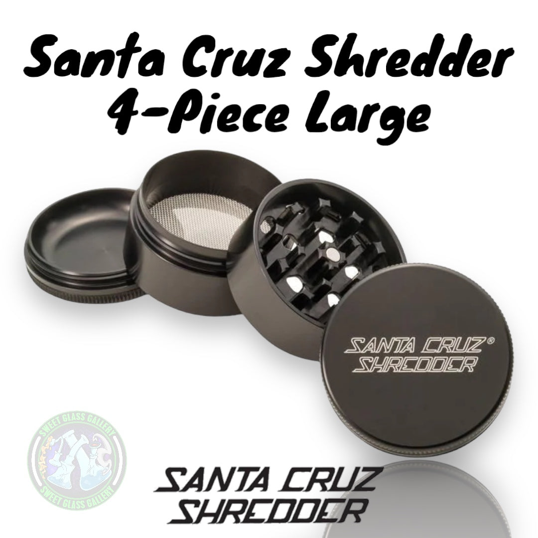 Santa Cruz Shredders - Large 4-piece Shredder Grinder