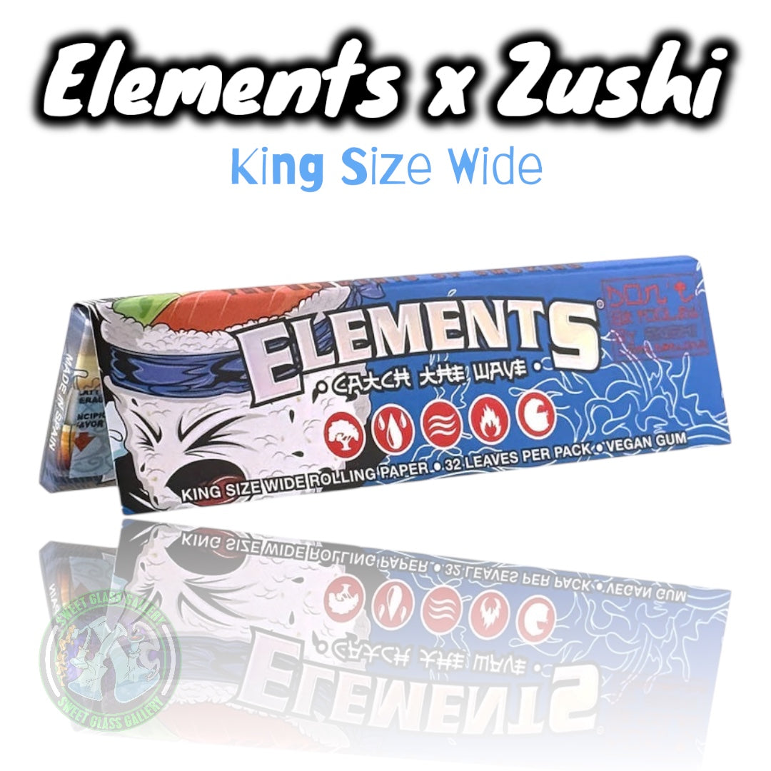 Elements x Zushi - King Size Wide Papers