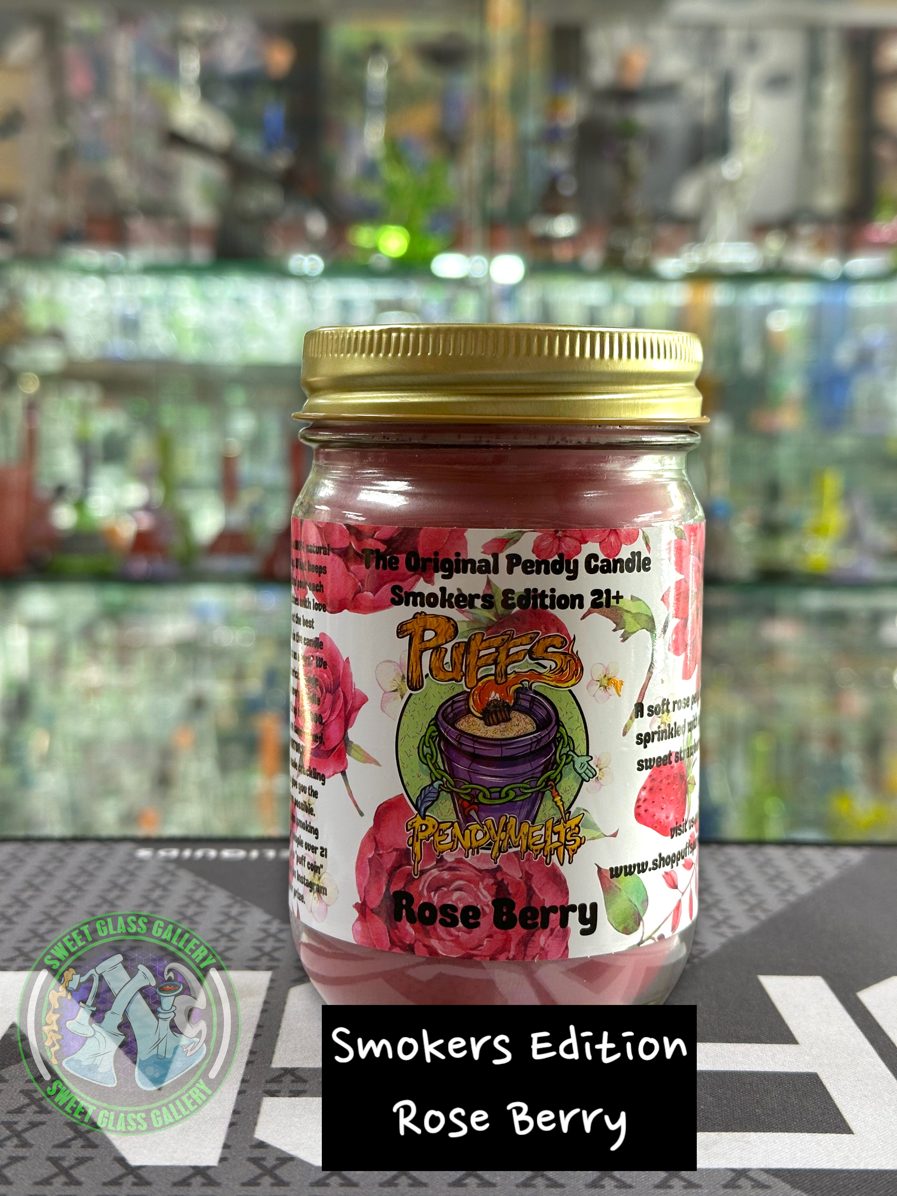 Puffs Pendy Melts - Smoker's Edition - Rose Berry