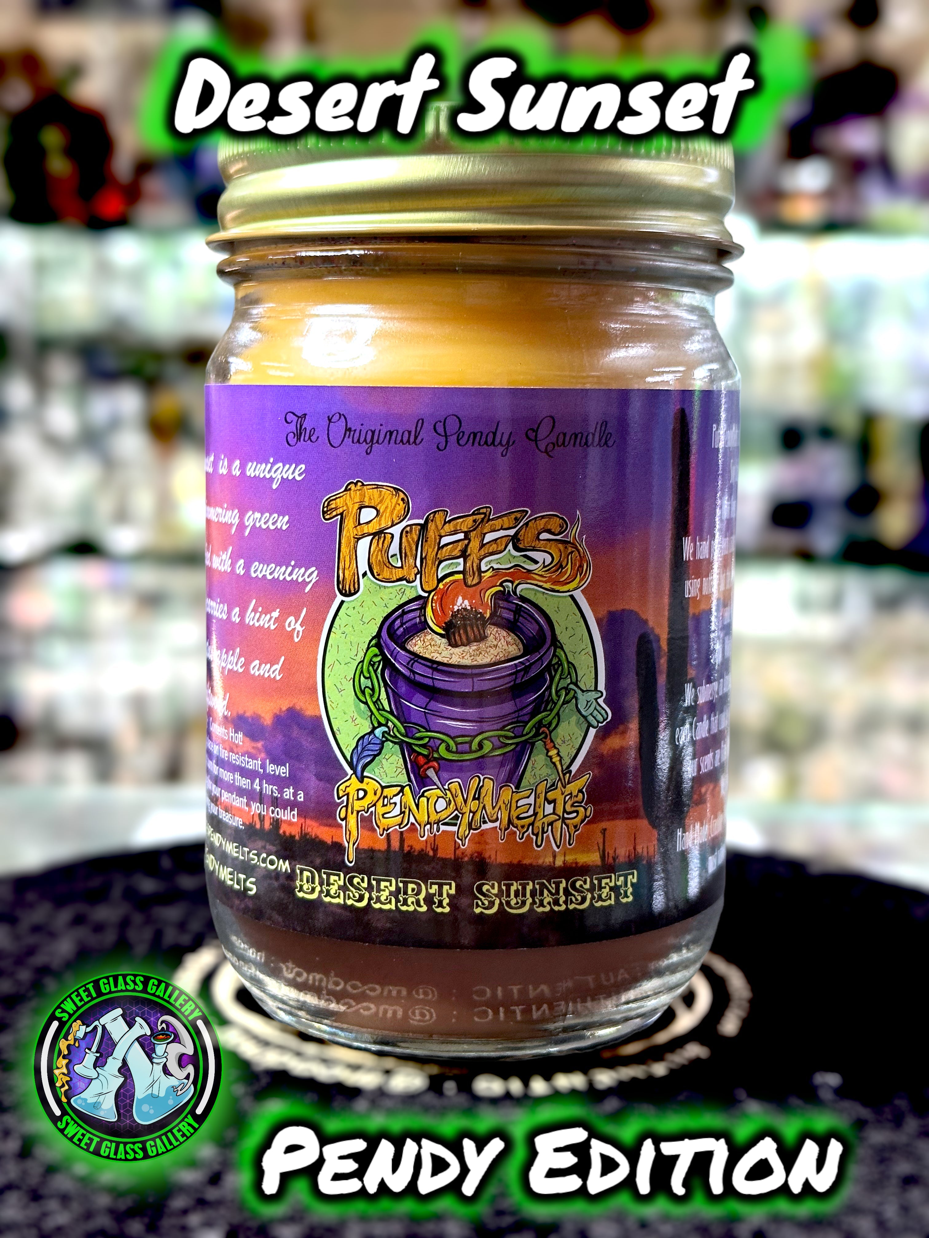 Puffs Pendy Melts - Pendant Edition - Desert Sunset