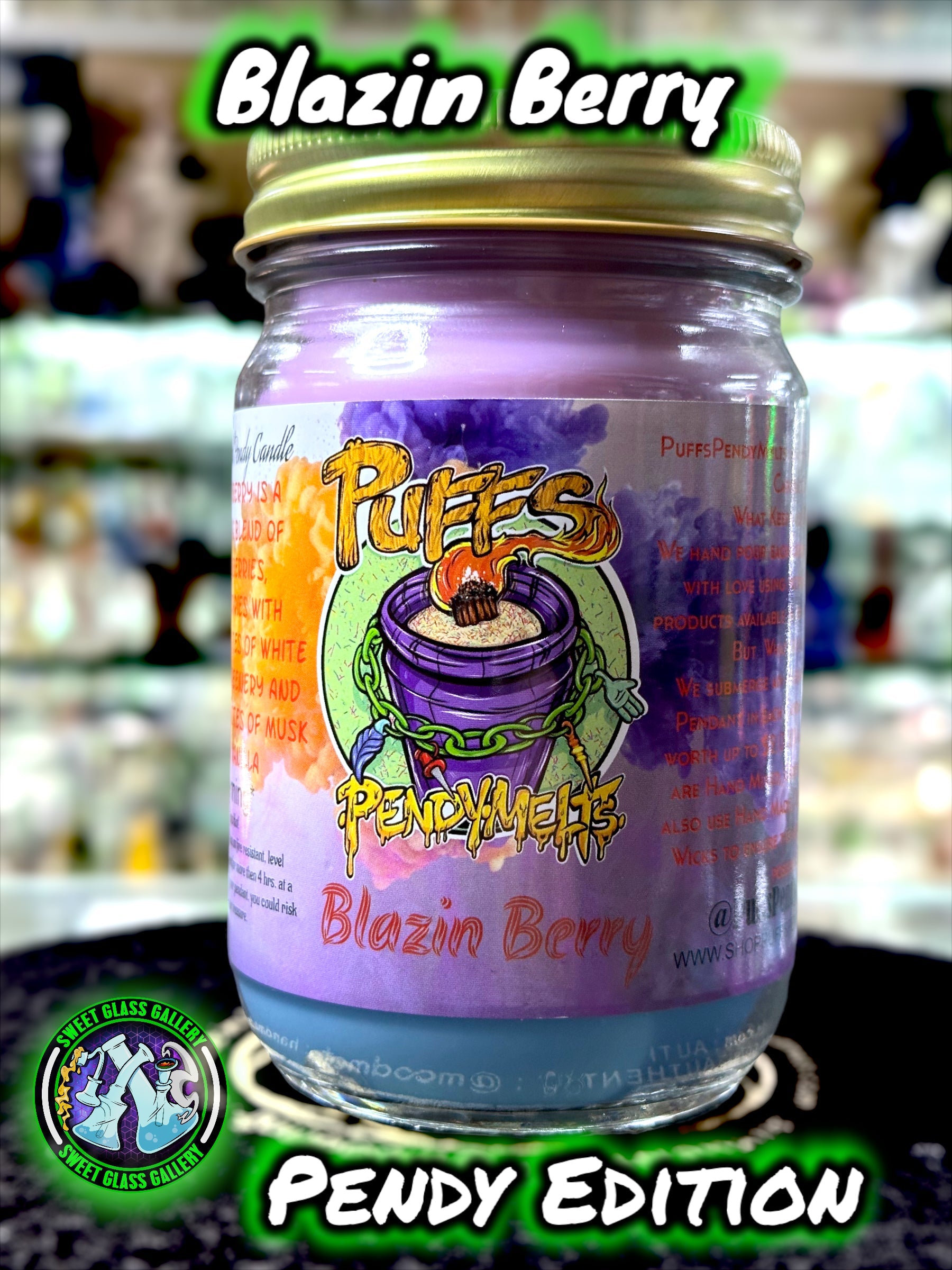 Puffs Pendy Melts - Pendant Edition - Blazin Berry