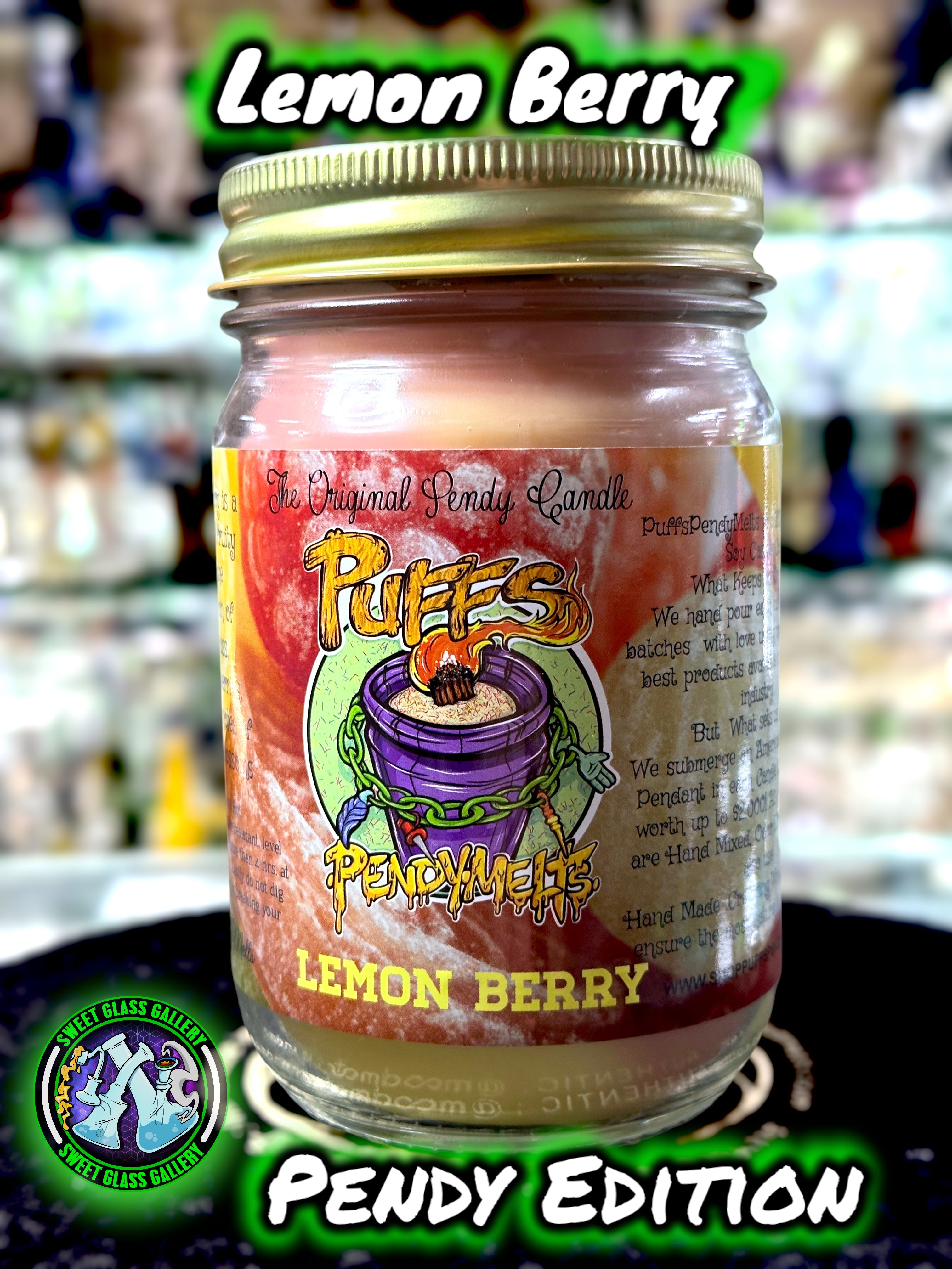 Puffs Pendy Melts - Pendant Edition - Lemon Berry