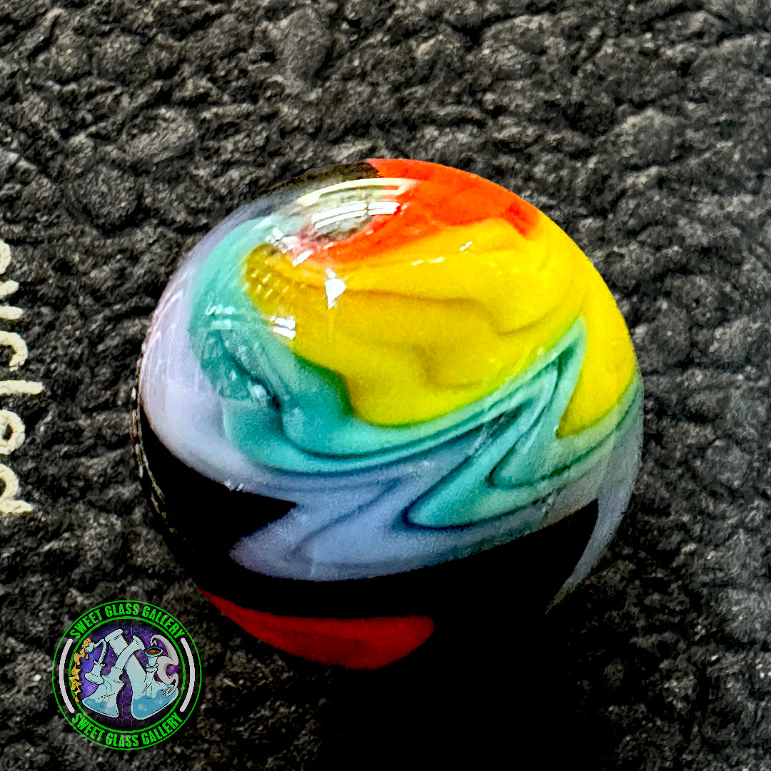 Andy Melts - Line-Worked Marble 22mm #1