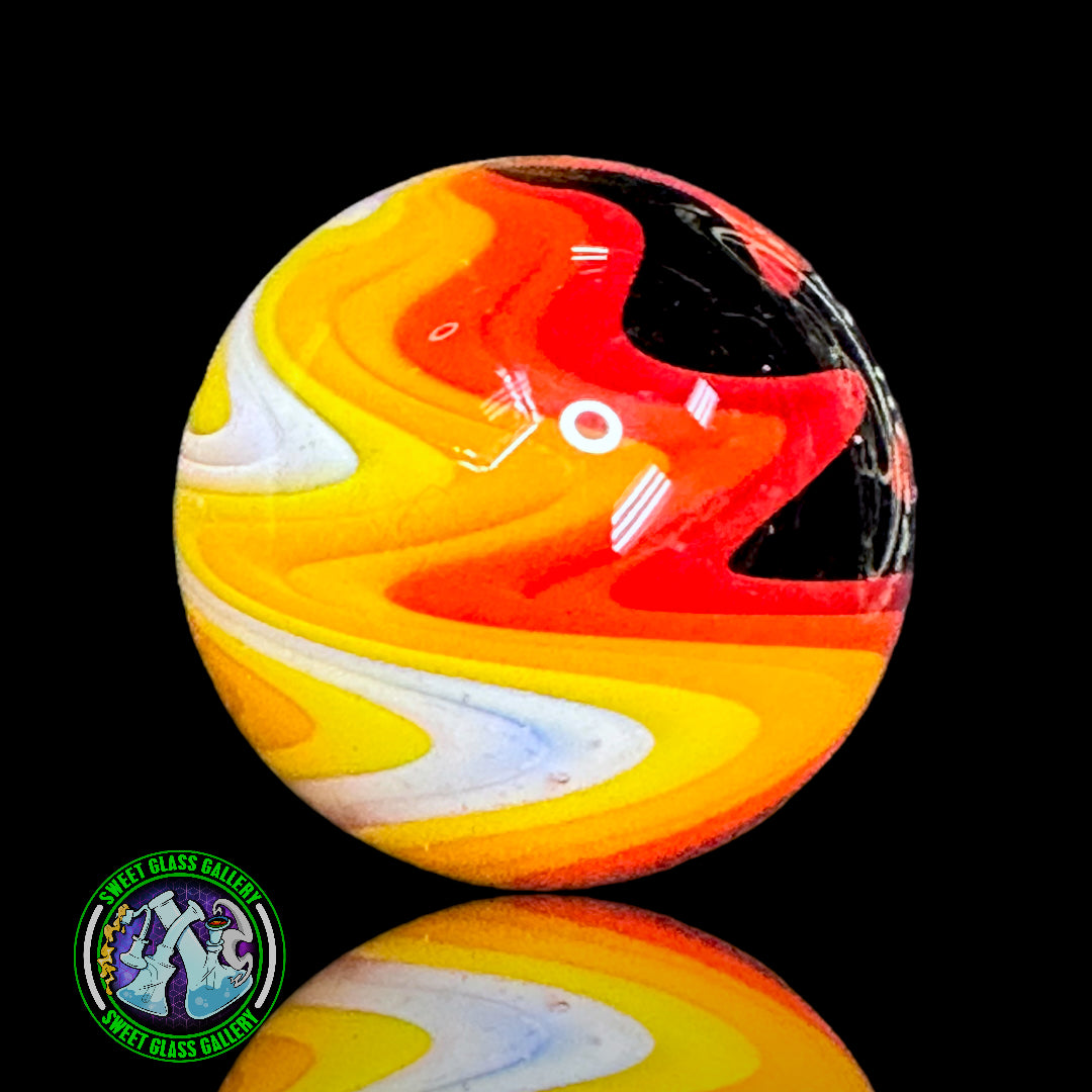 Andy Melts - Line-Worked Marble 24mm #4