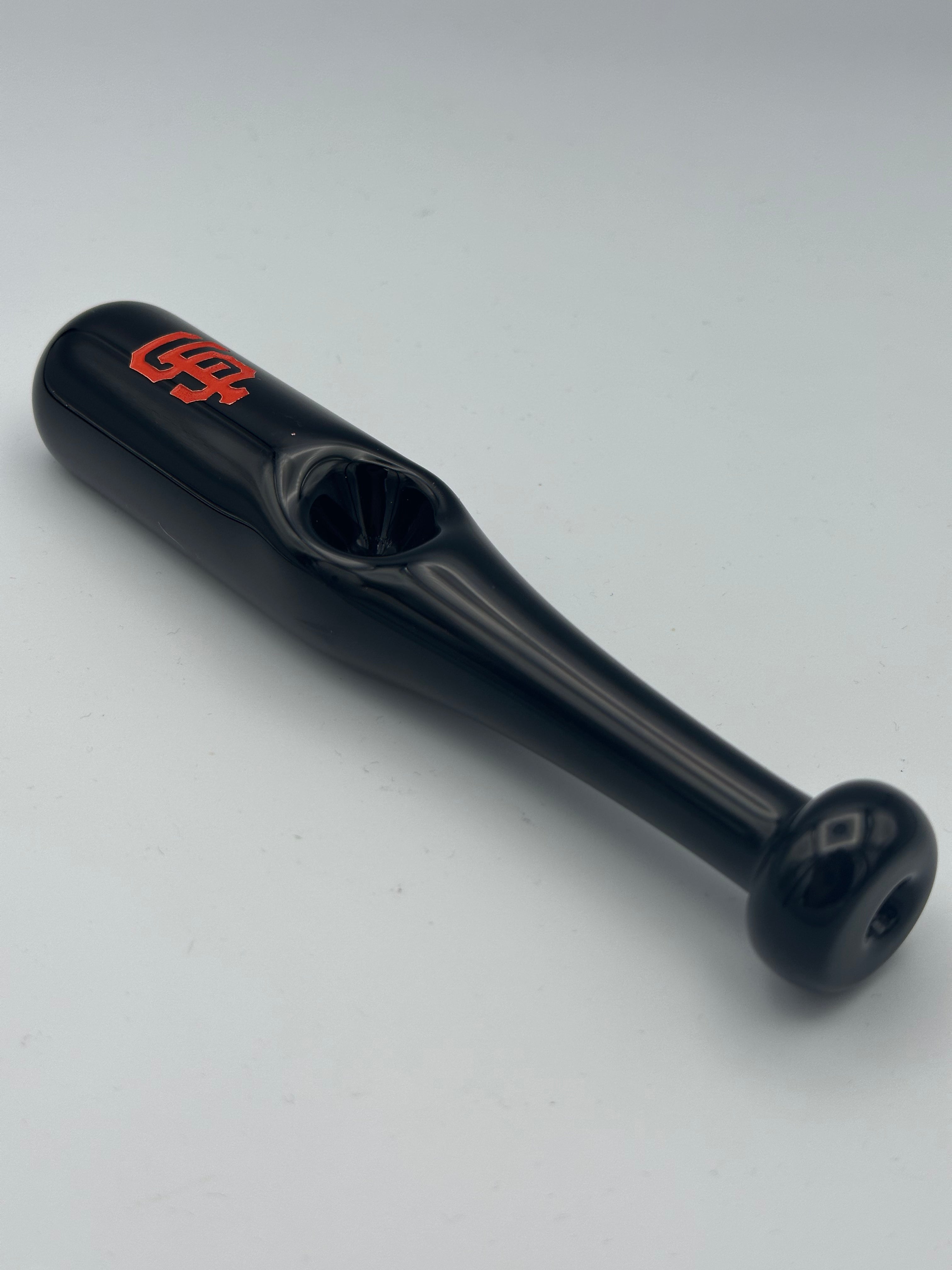 Daniel's Glass Art - Baseball Bat Dry Pipe (San Fransisco Giants)