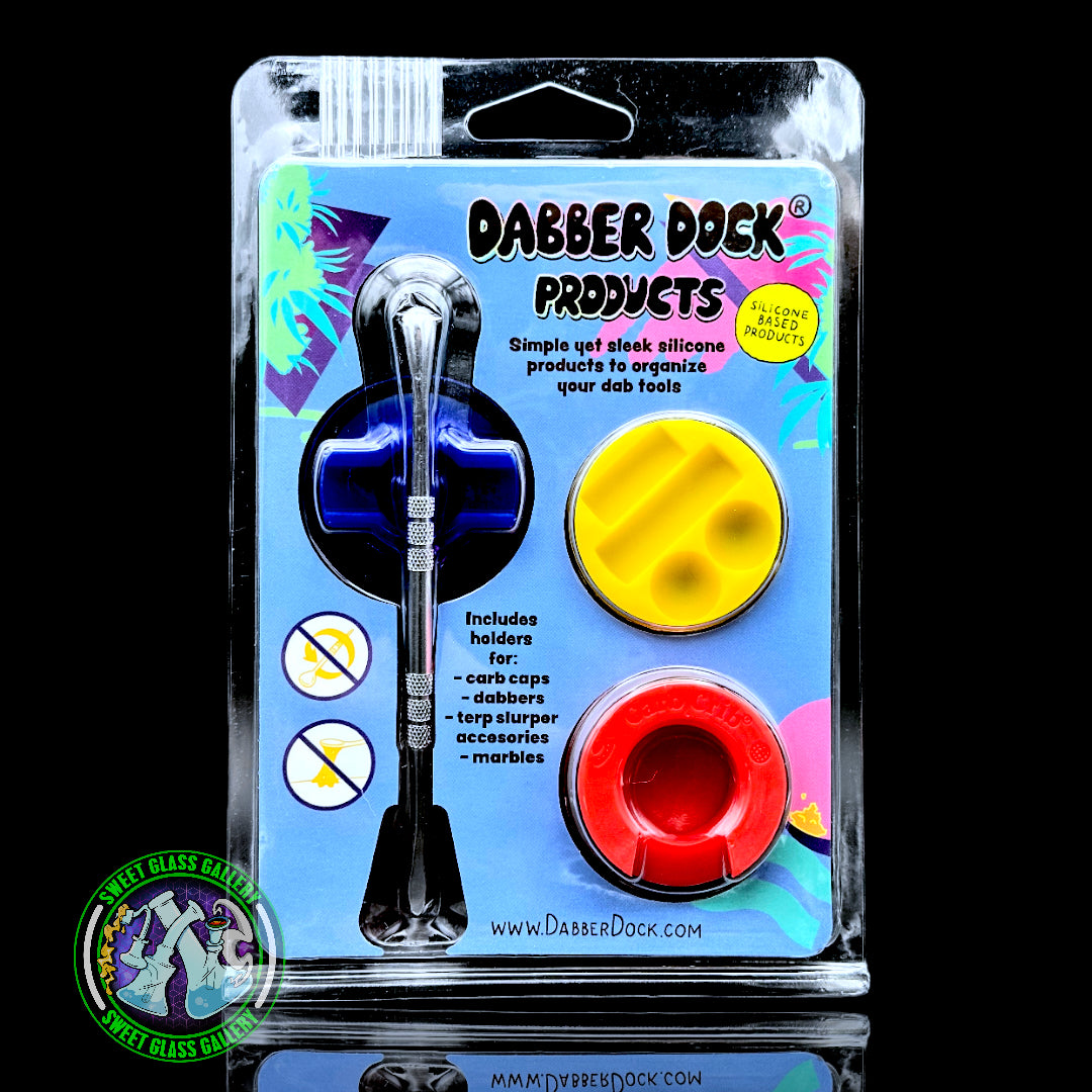 Dabber Dock - 3-Pack Accessory Holders & Dab Tool