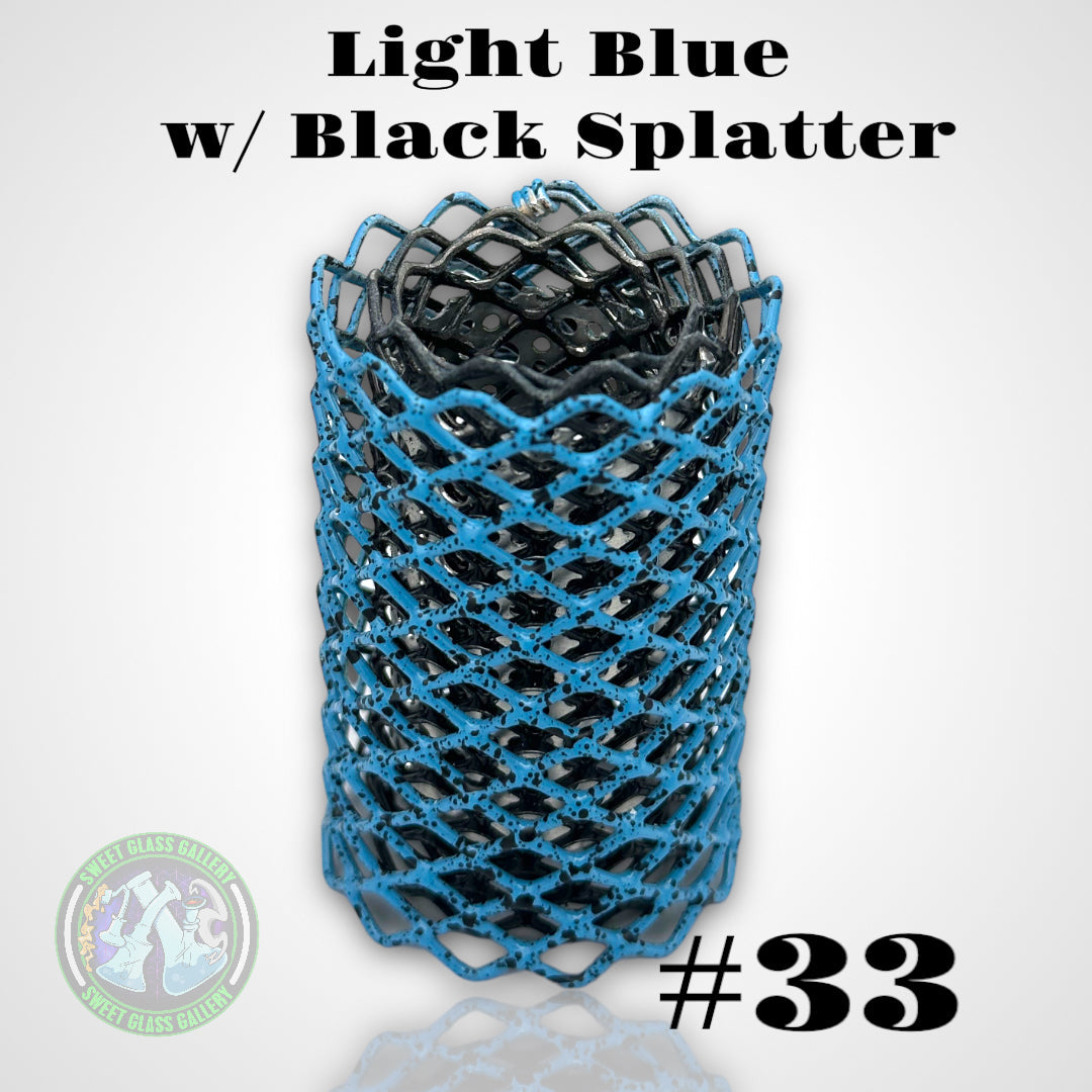 Mamba Guardz - Blazer GT8000 Torch Heat Guard #33 (Light Blue w/ Black Splatter)