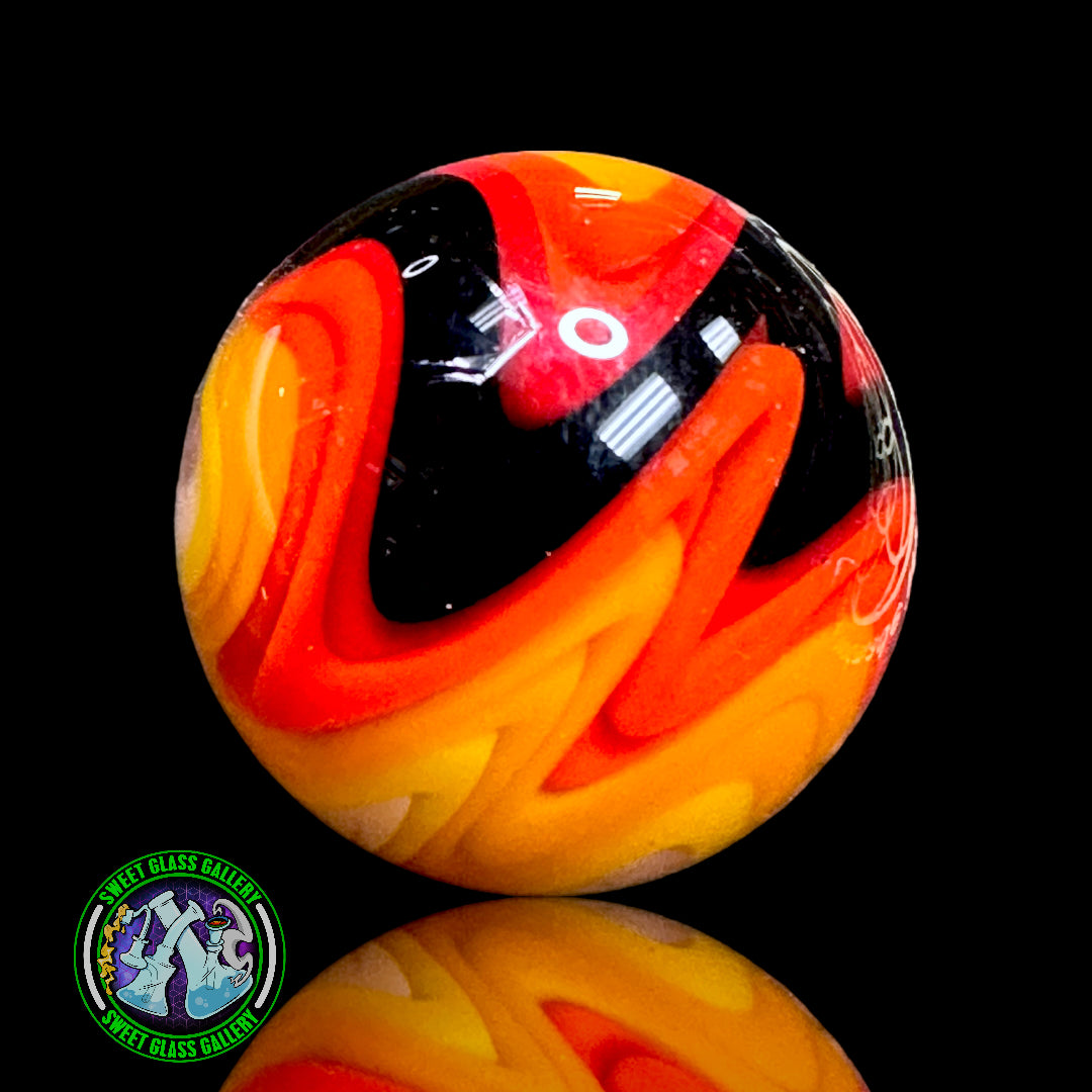 Andy Melts - Line-Worked Marble 24mm #4