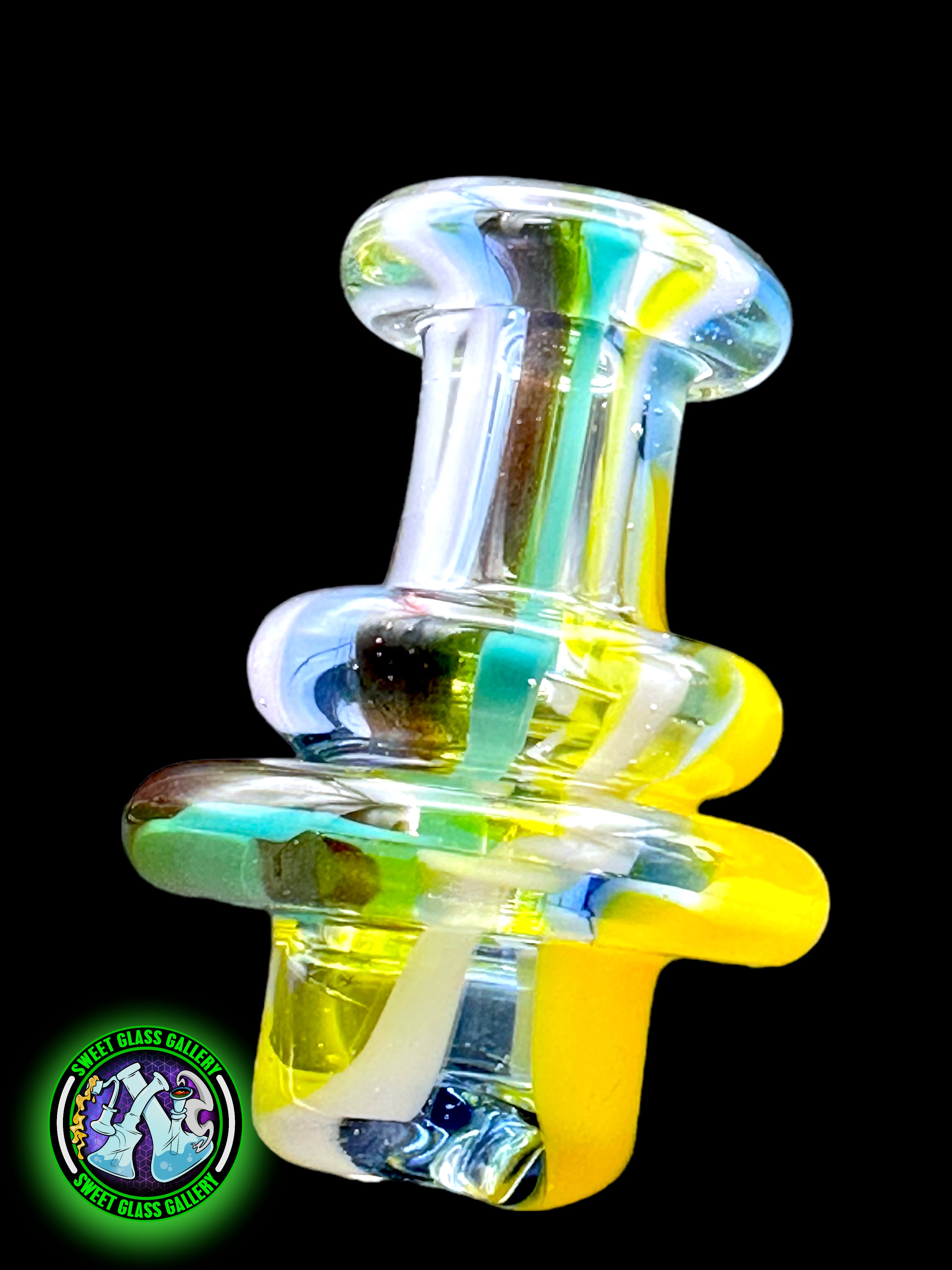 Blob Glass - Scrap Recycler Rig w/ Spinner Cap
