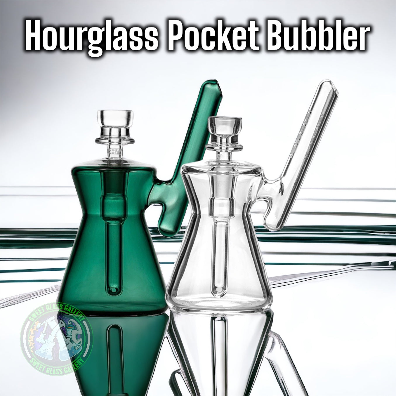 Grav - Hourglass Pocket Bubbler