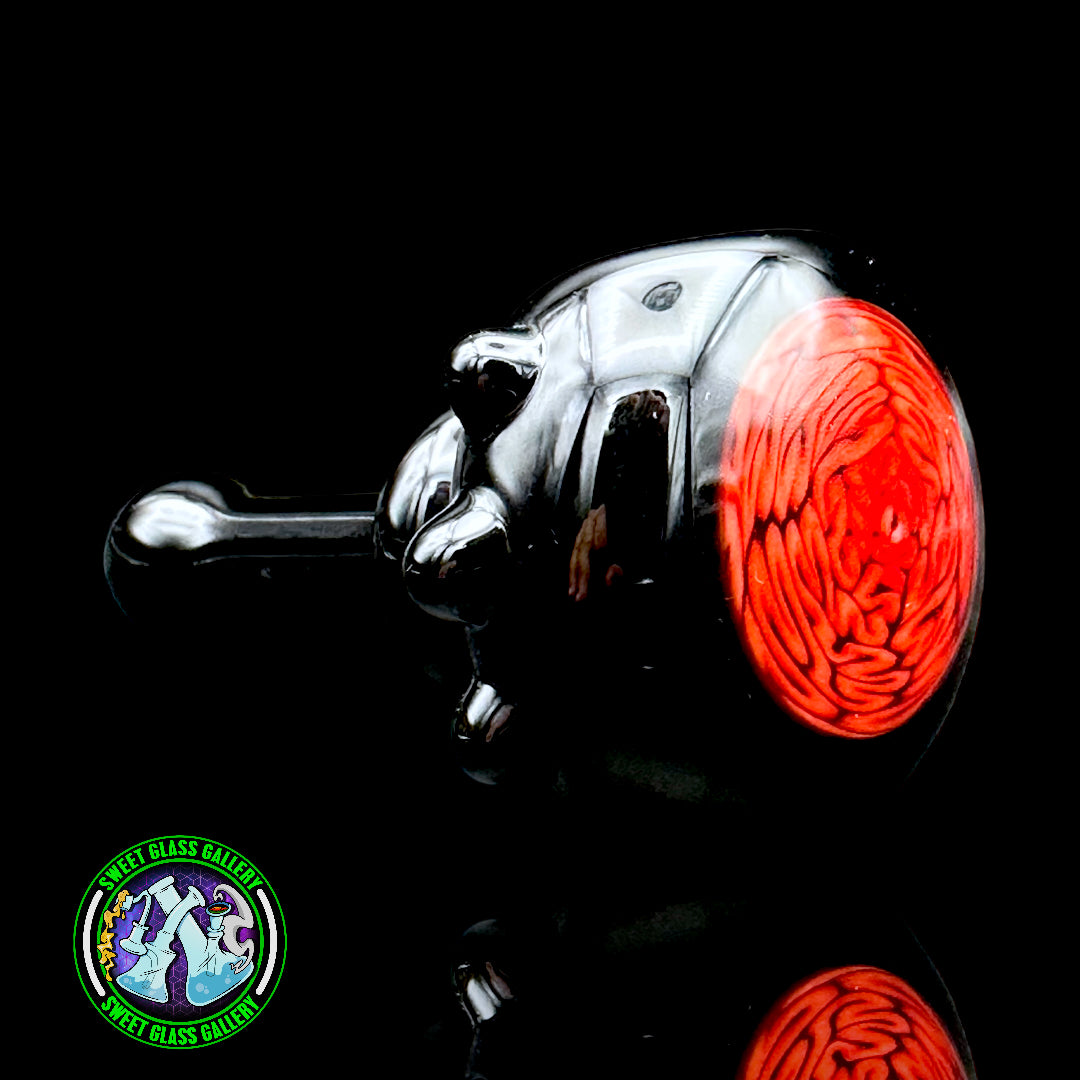 Algae - Brain Tech Hand Pipe (Black/Red)