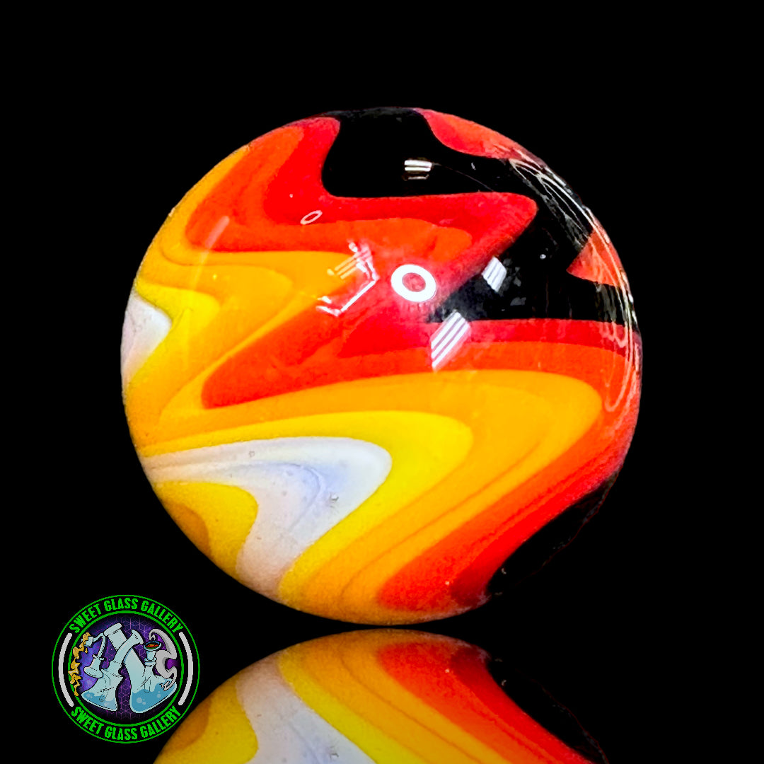 Andy Melts - Line-Worked Marble 24mm #4