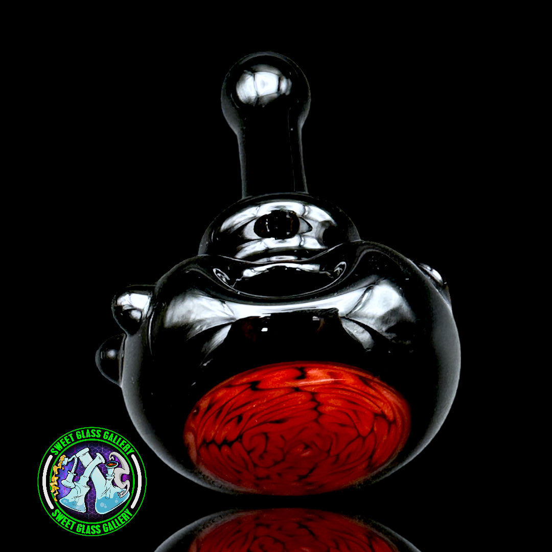 Algae - Brain Tech Hand Pipe (Black/Red)