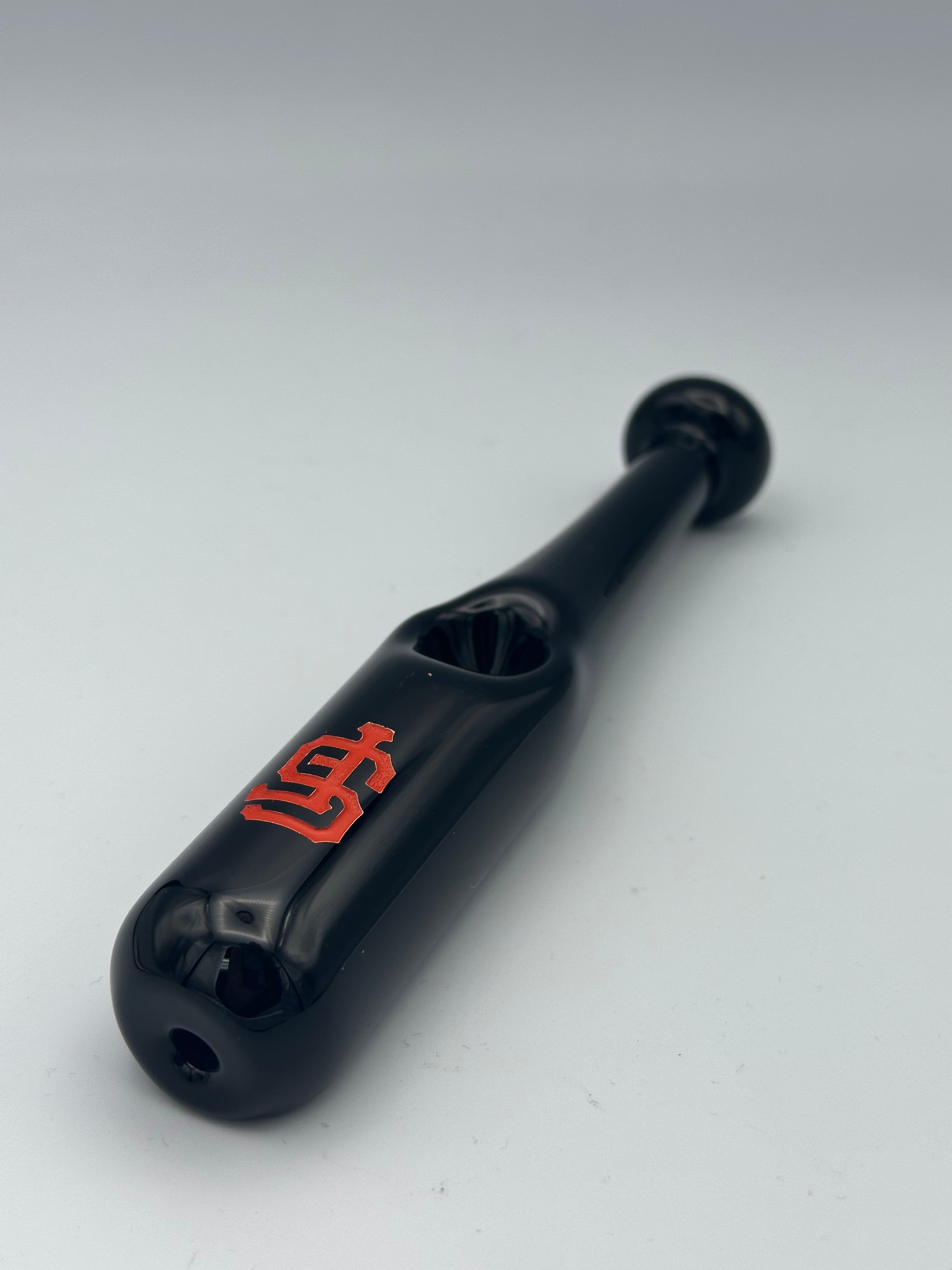 Daniel's Glass Art - Baseball Bat Dry Pipe (San Fransisco Giants)