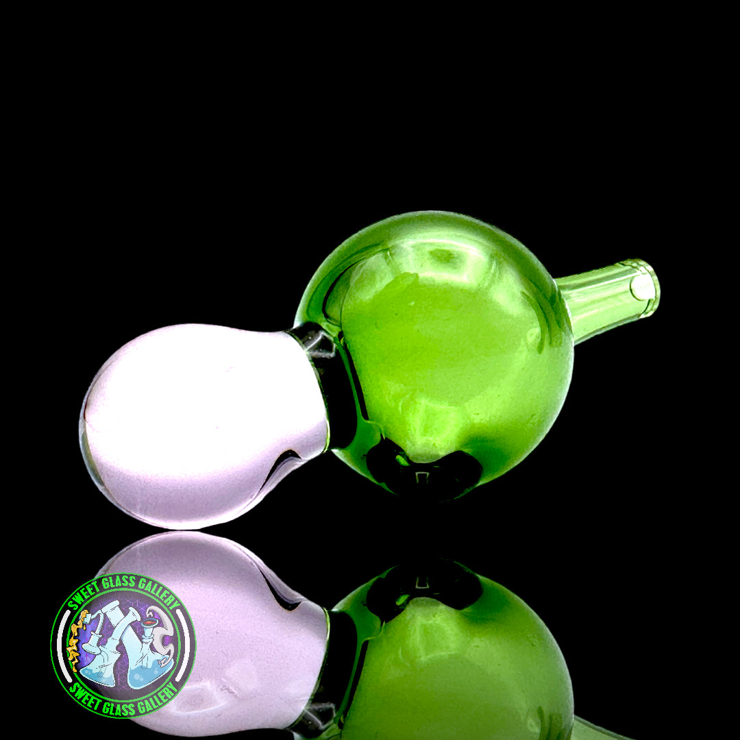 CPB Glass - Directional Carb Cap (Green & Pink)