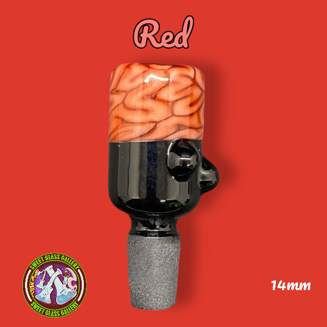Algae - Brain Tech Push Bowl 14mm (Red)