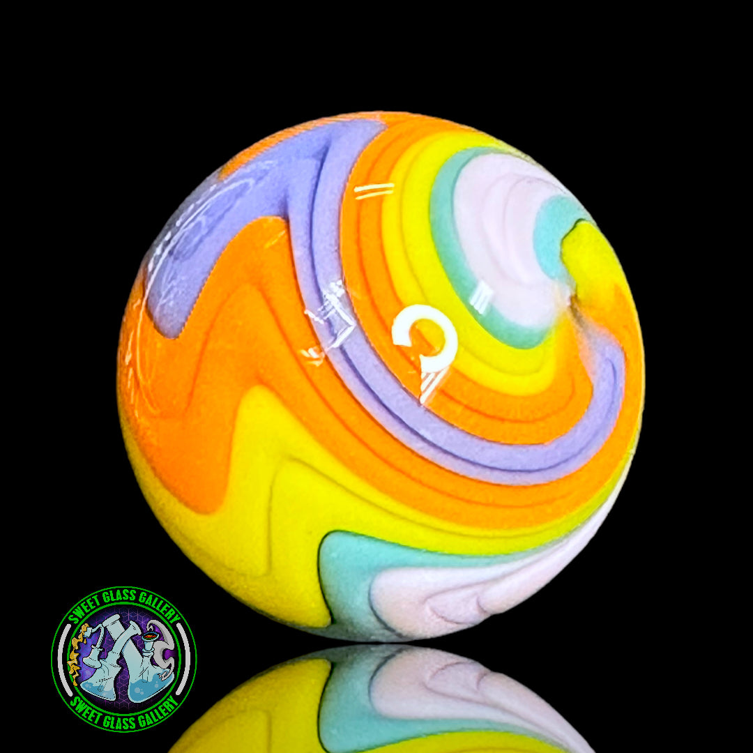 Andy Melts - Line-Worked Marble 22mm #2