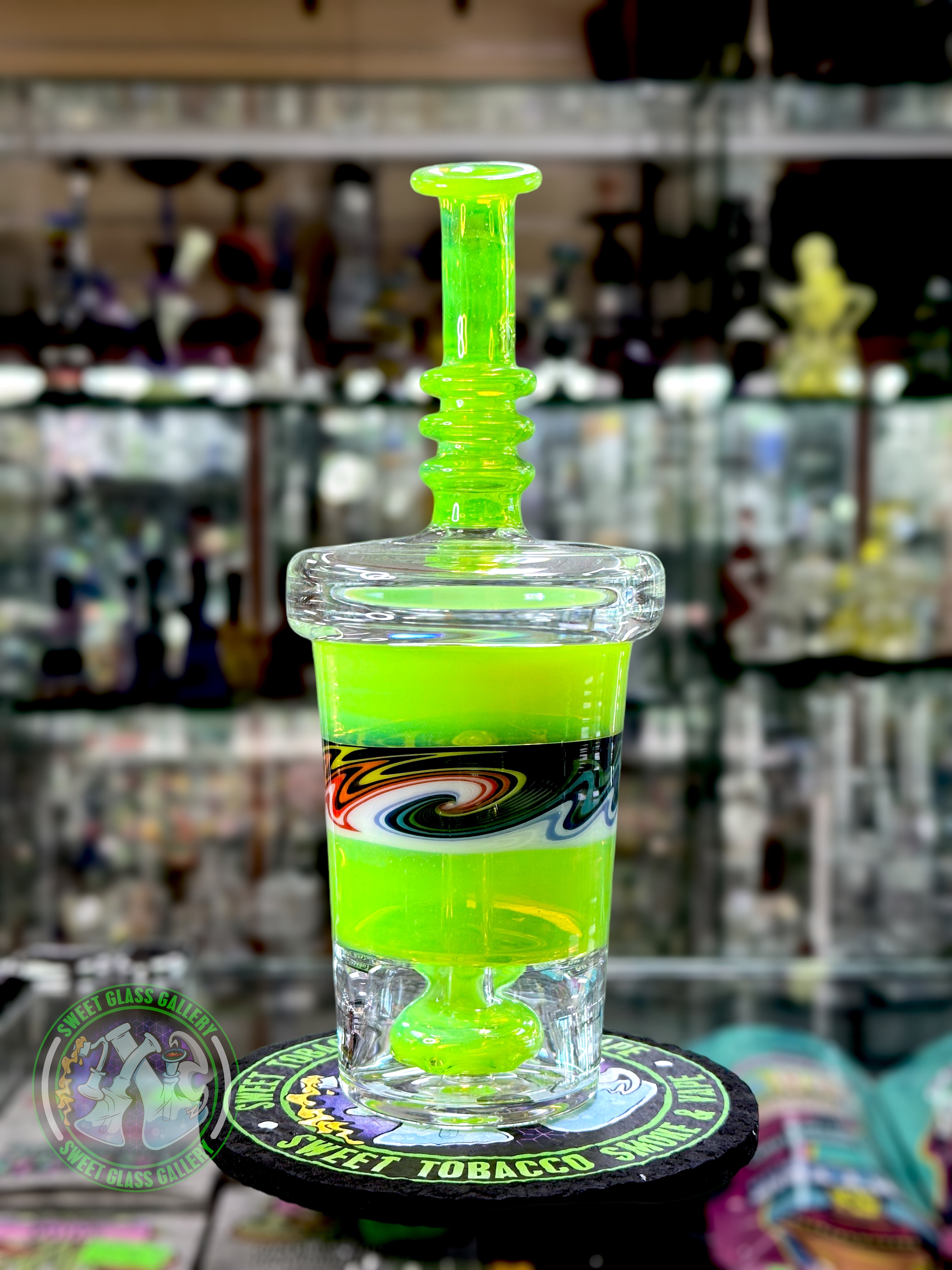 Uzzi Glass - Cup Rig (Slyme) #1